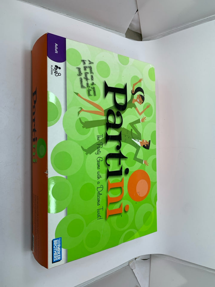NIB PARTINI PARTY GAME W/ DELICIOUS TWIST.