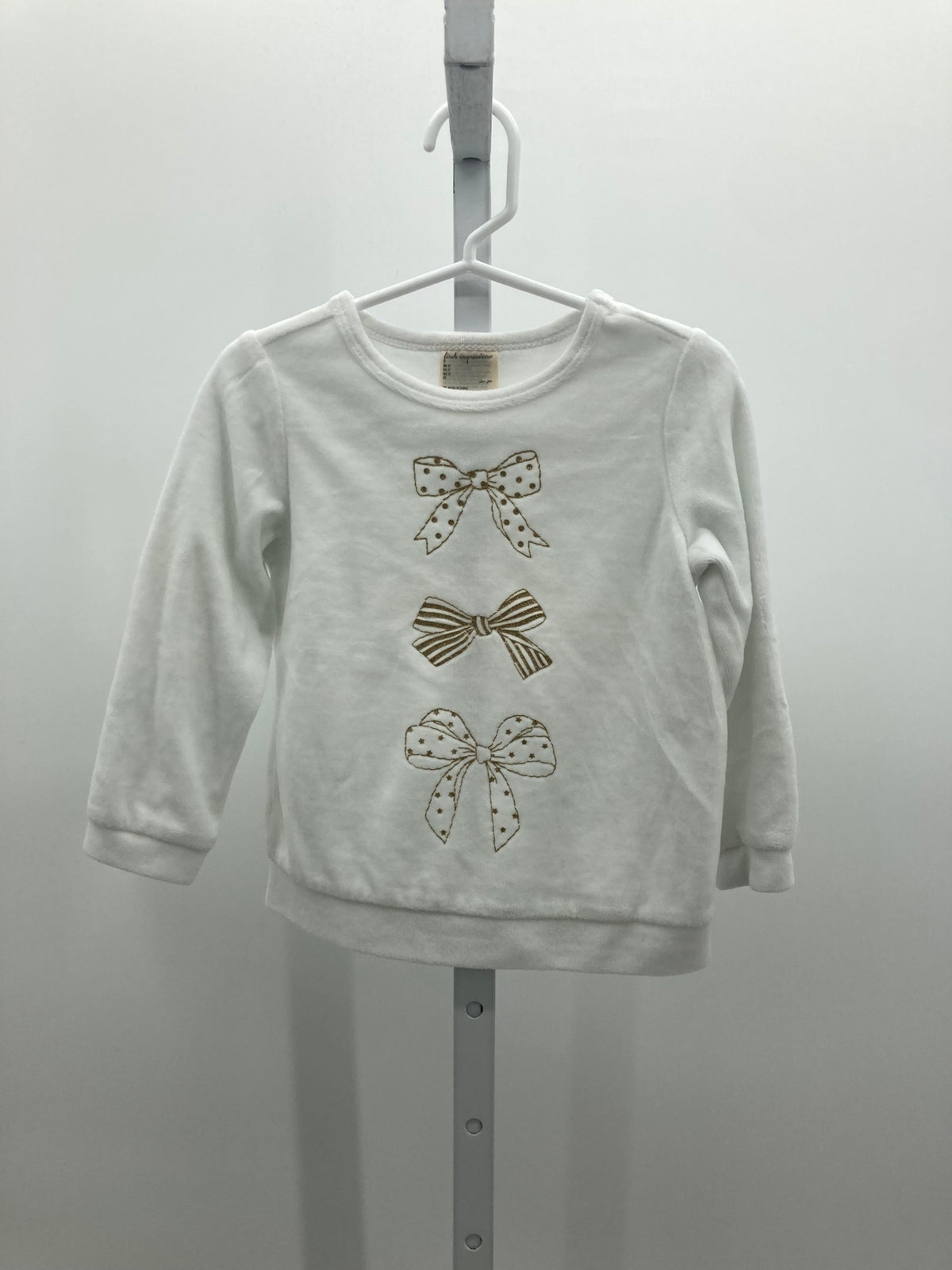 First Impressions Size 3T Girls Long Sleeve Shirt