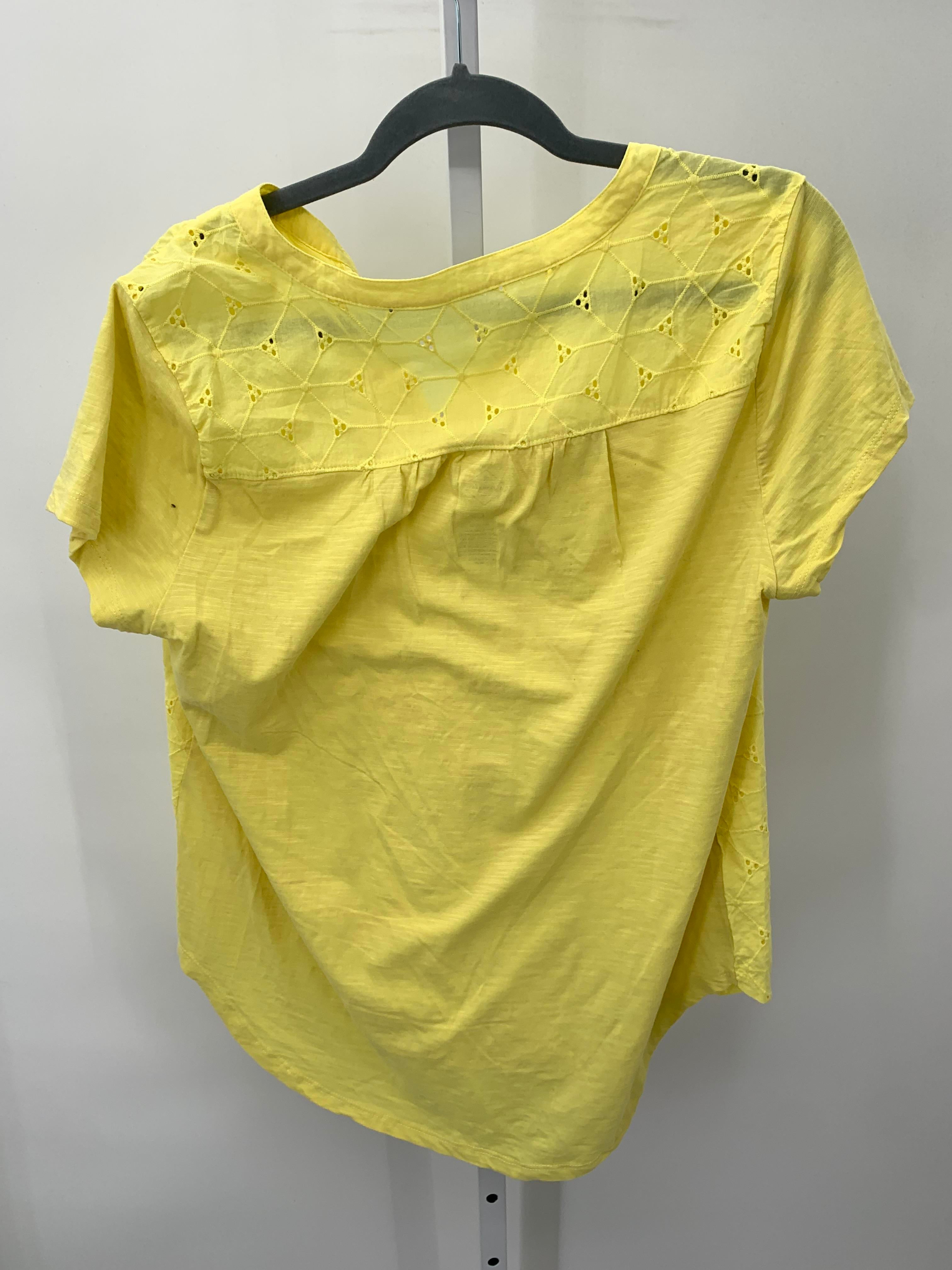 St. Johns Bay Size Large Misses Short Sleeve Shirt