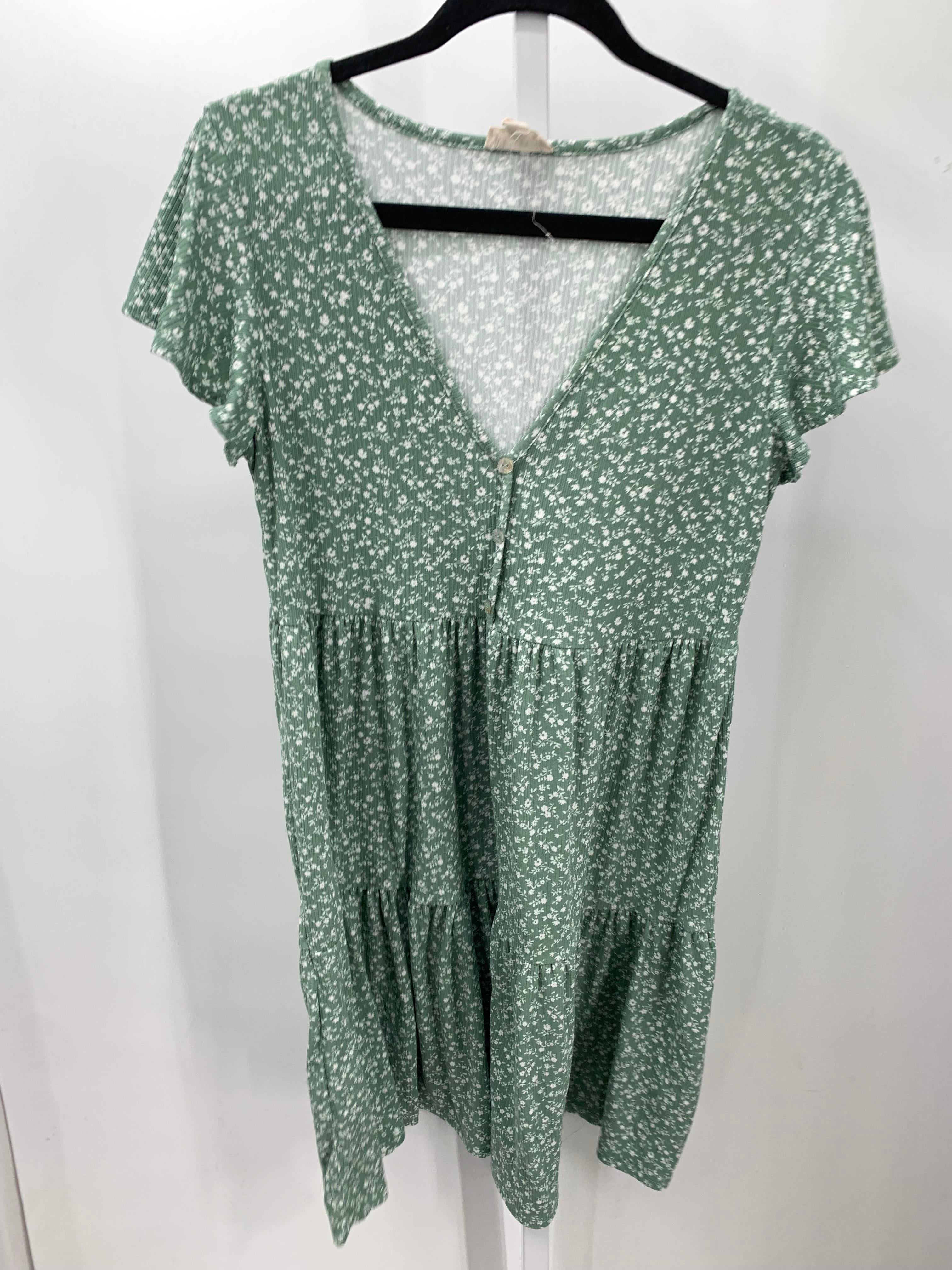 See You Monday Size Extra Large Juniors Short Sleeve Dress