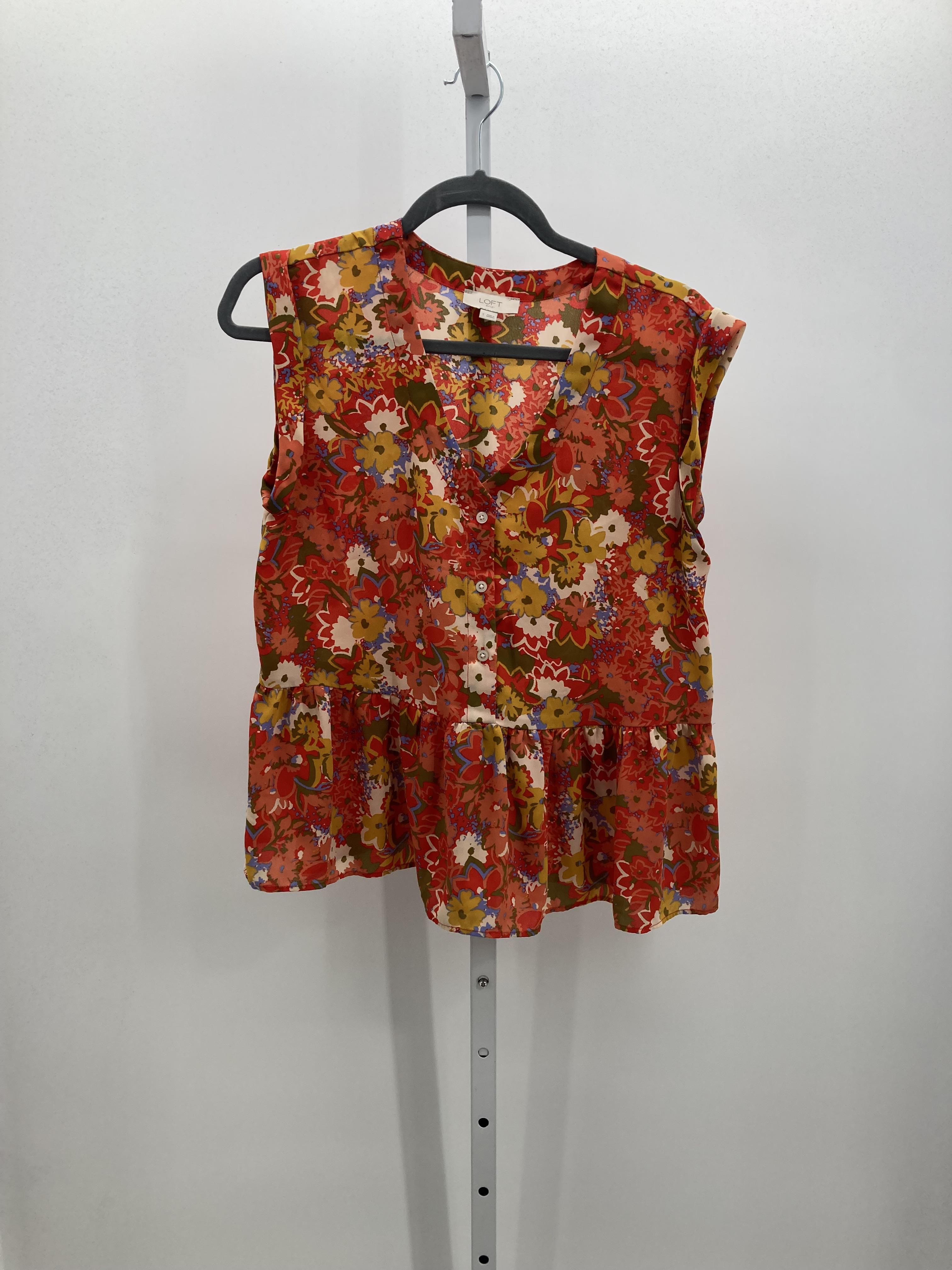 Loft Size Small Misses Sleeveless Shirt