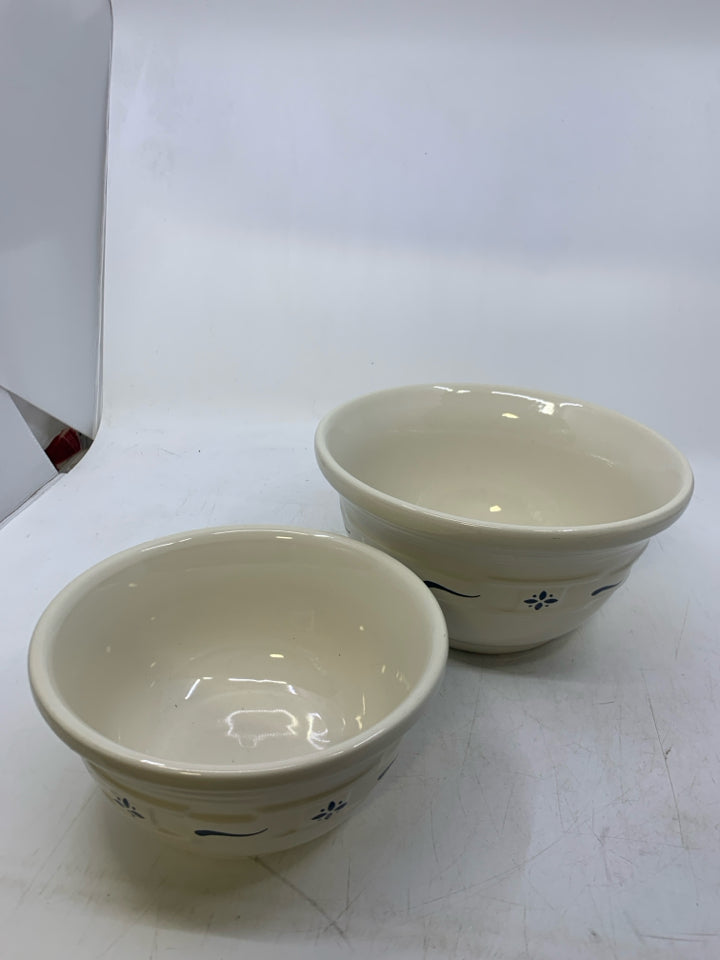 2 NESTING BOWLS BLUE.