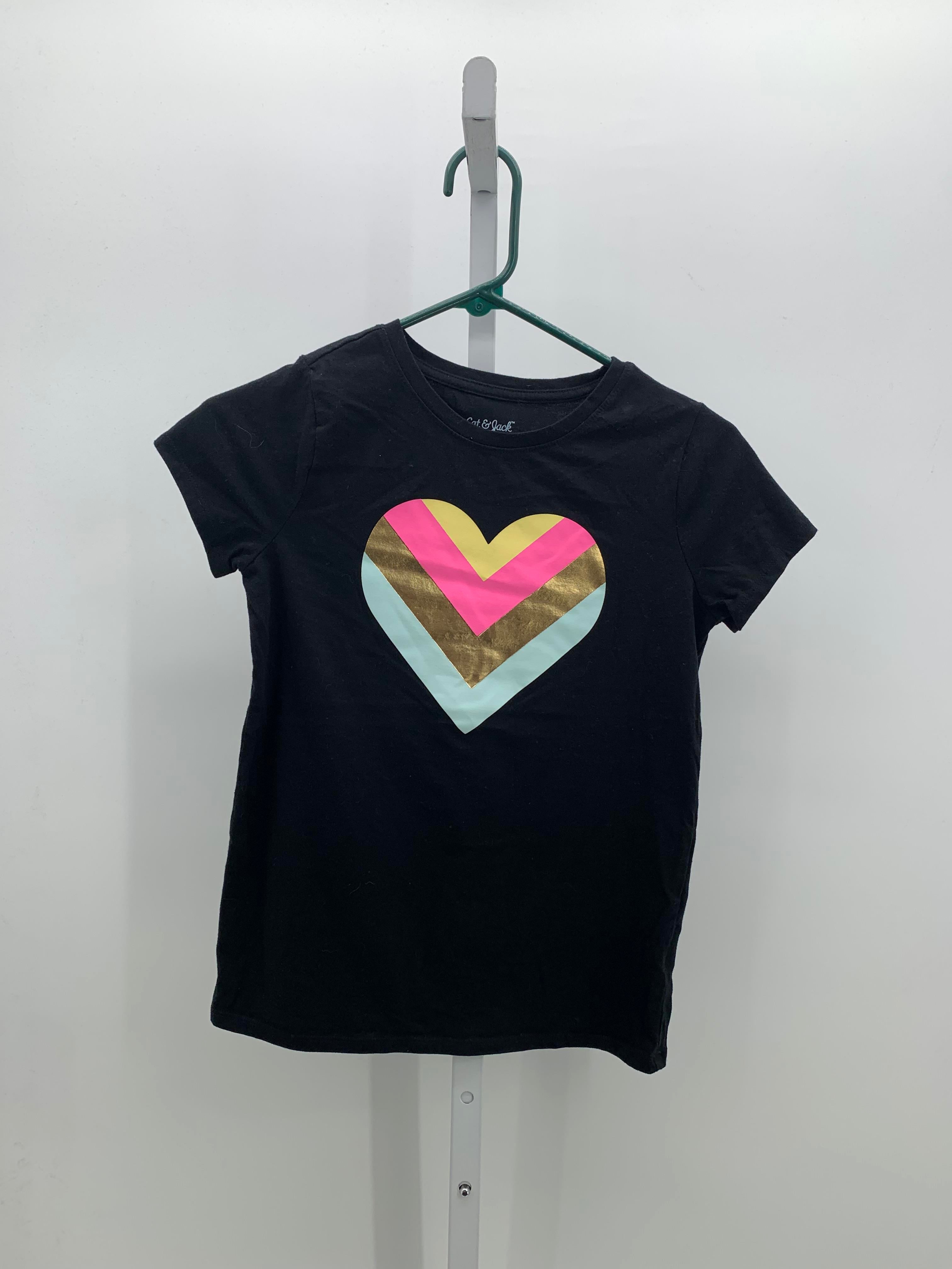 Cat & Jack Size 10-12 Girls Short Sleeve Shirt