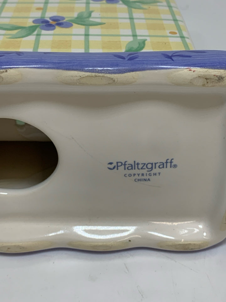 PFALTZGRAFF SUMMER BREEZE NAPKIN HOLDER.