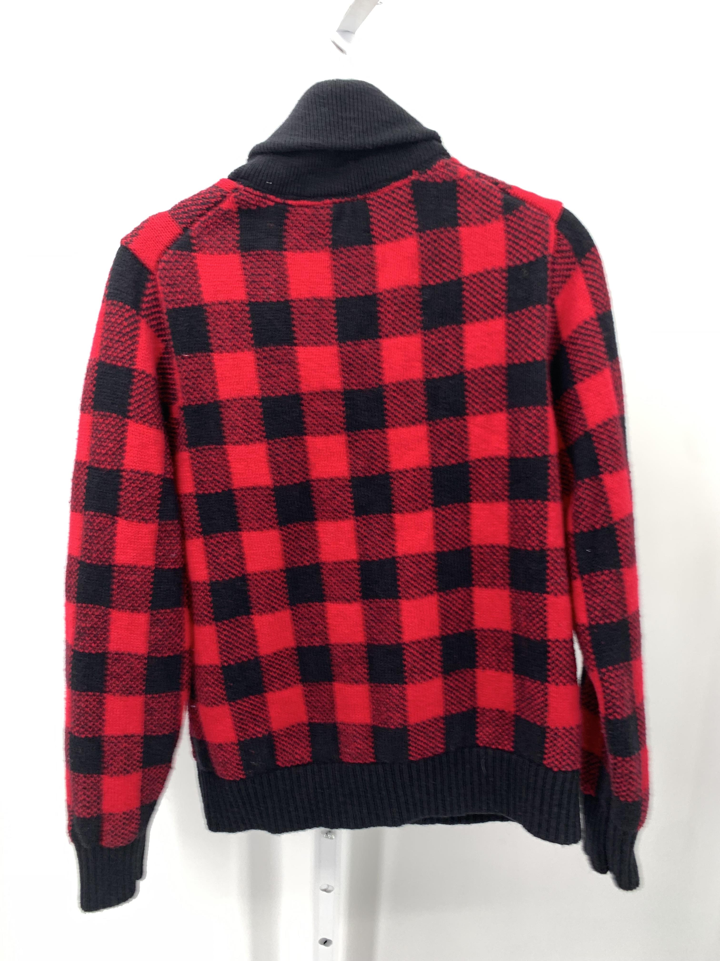 BLACK CHECKERED BTN DOWN