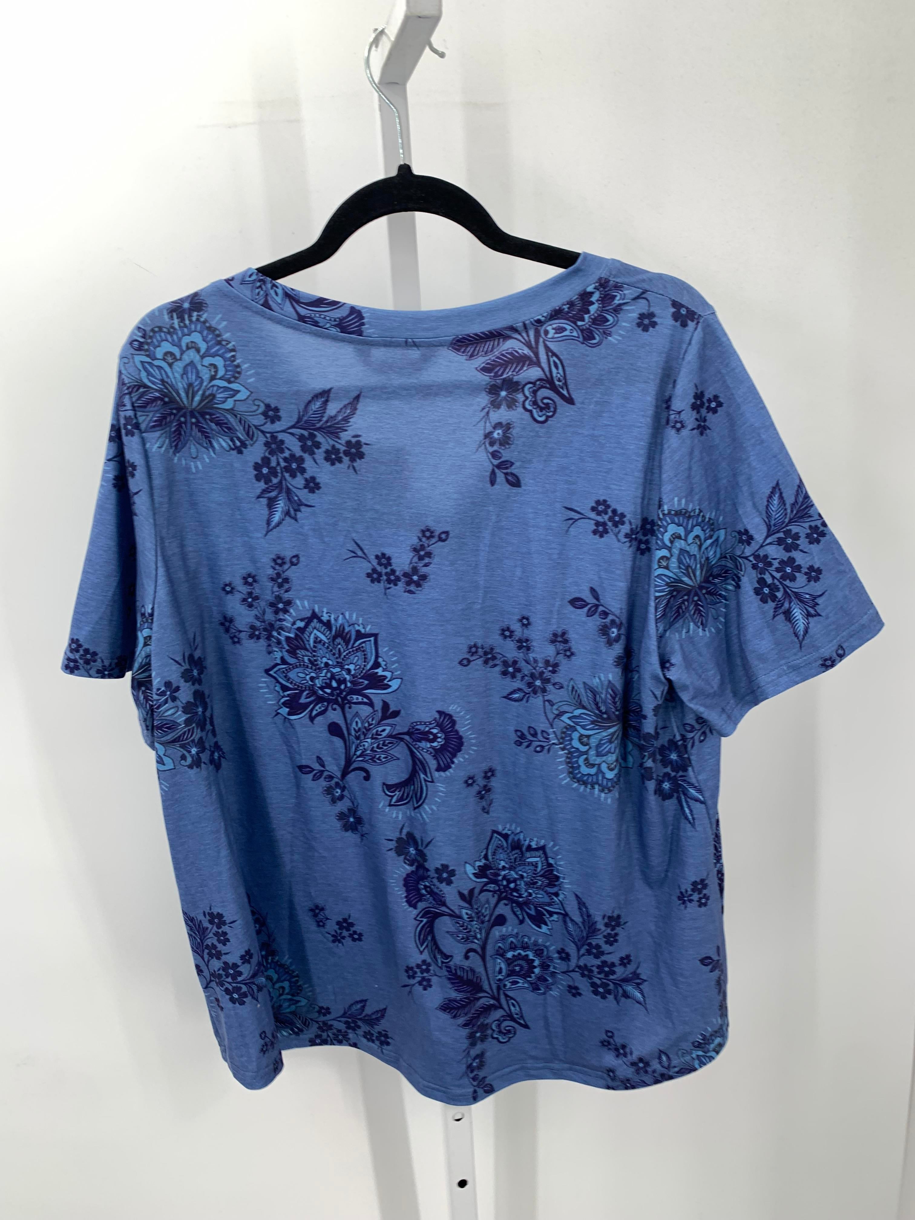 Size 12 Misses Short Sleeve Shirt