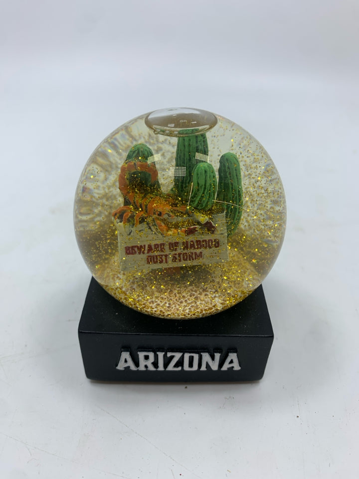 ARIZONA SNOW GLOBE.