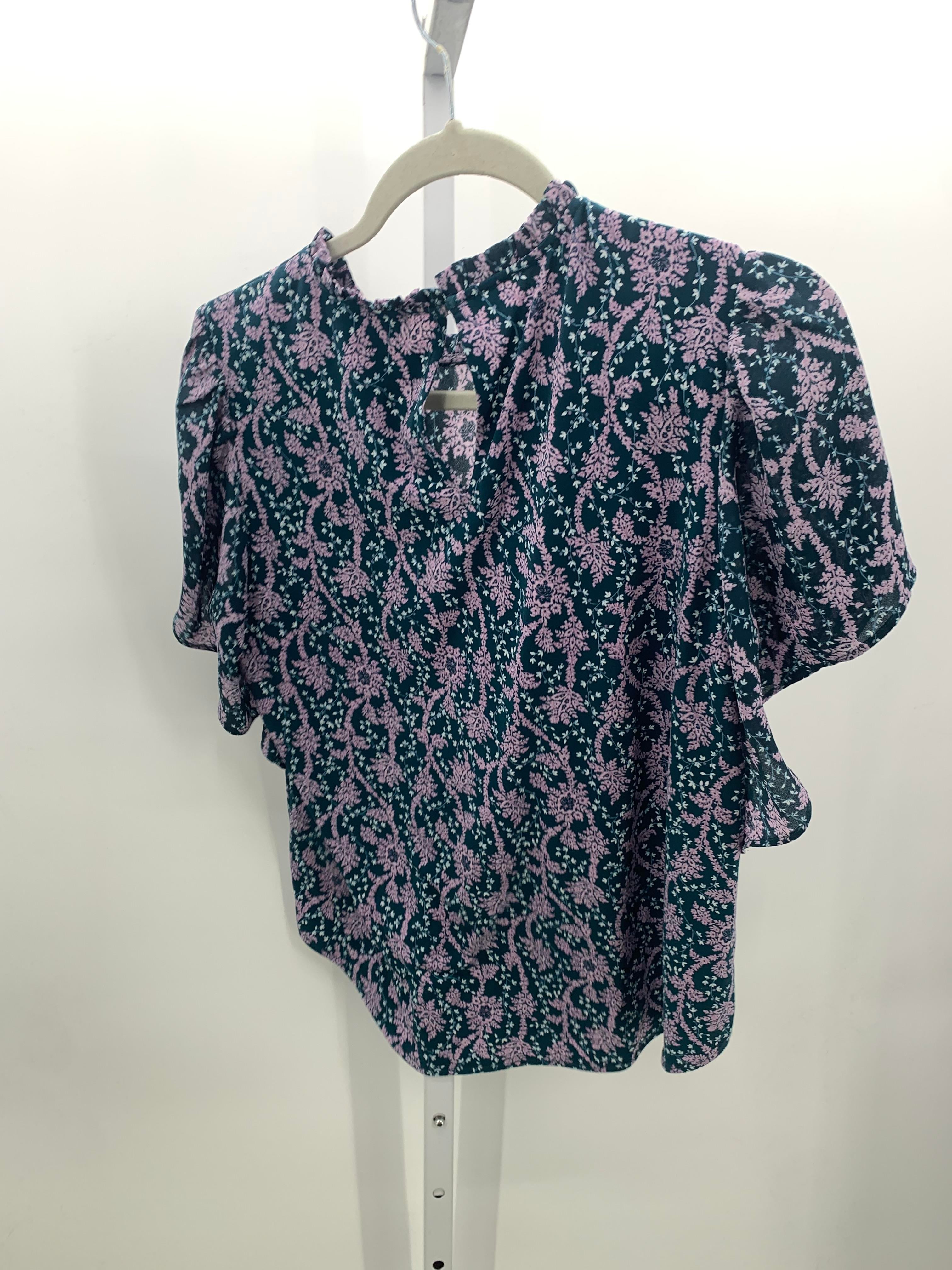 Ann Taylor Size Small Misses Short Sleeve Shirt