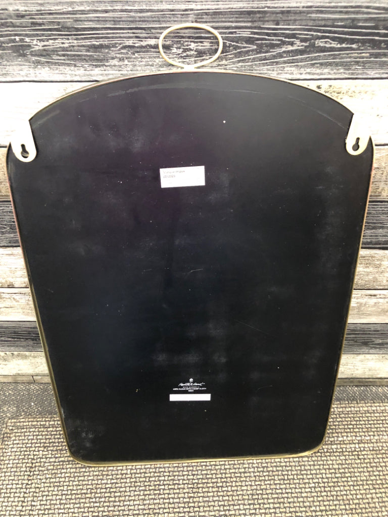 ARCH TOP GOLD MIRROR.