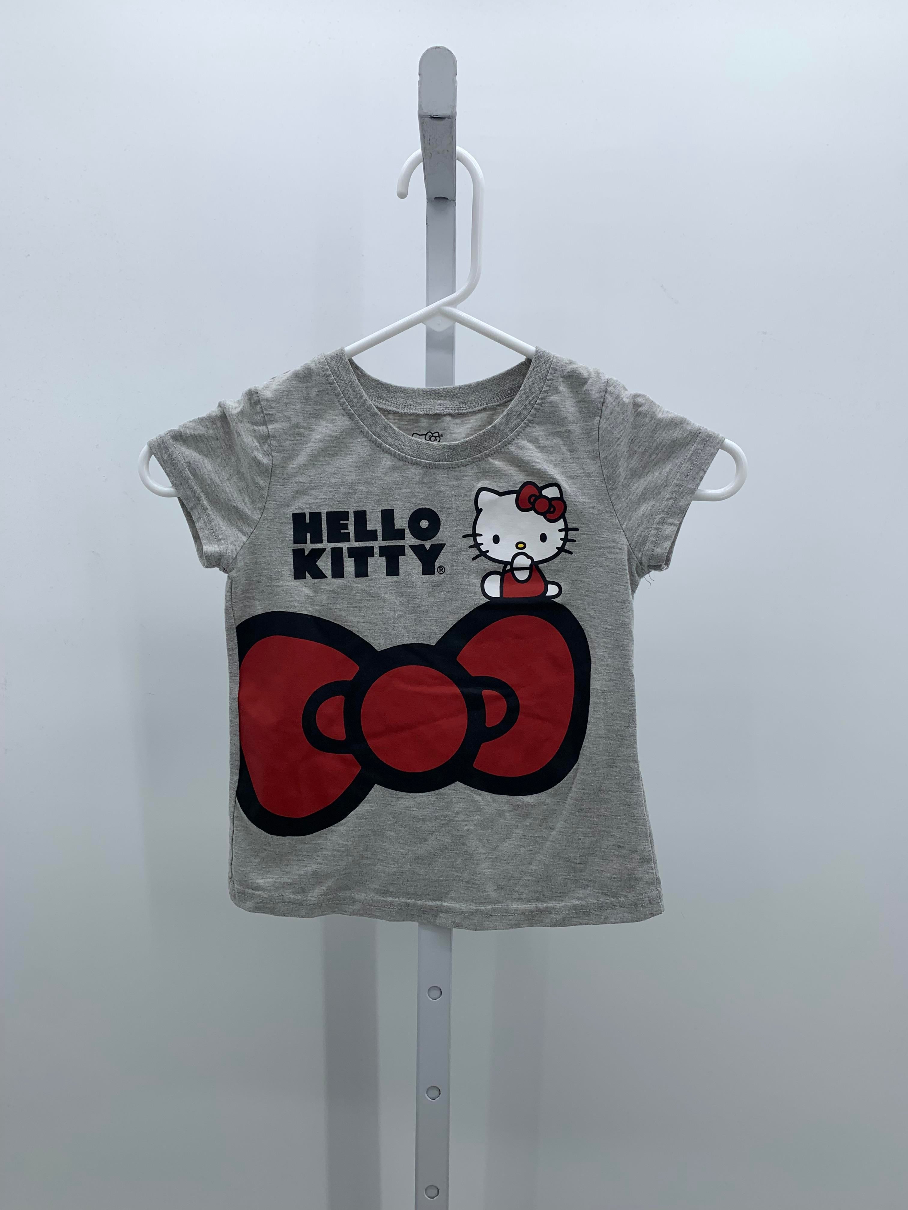 Hello Kitty Size 5-6 Girls Short Sleeve Shirt