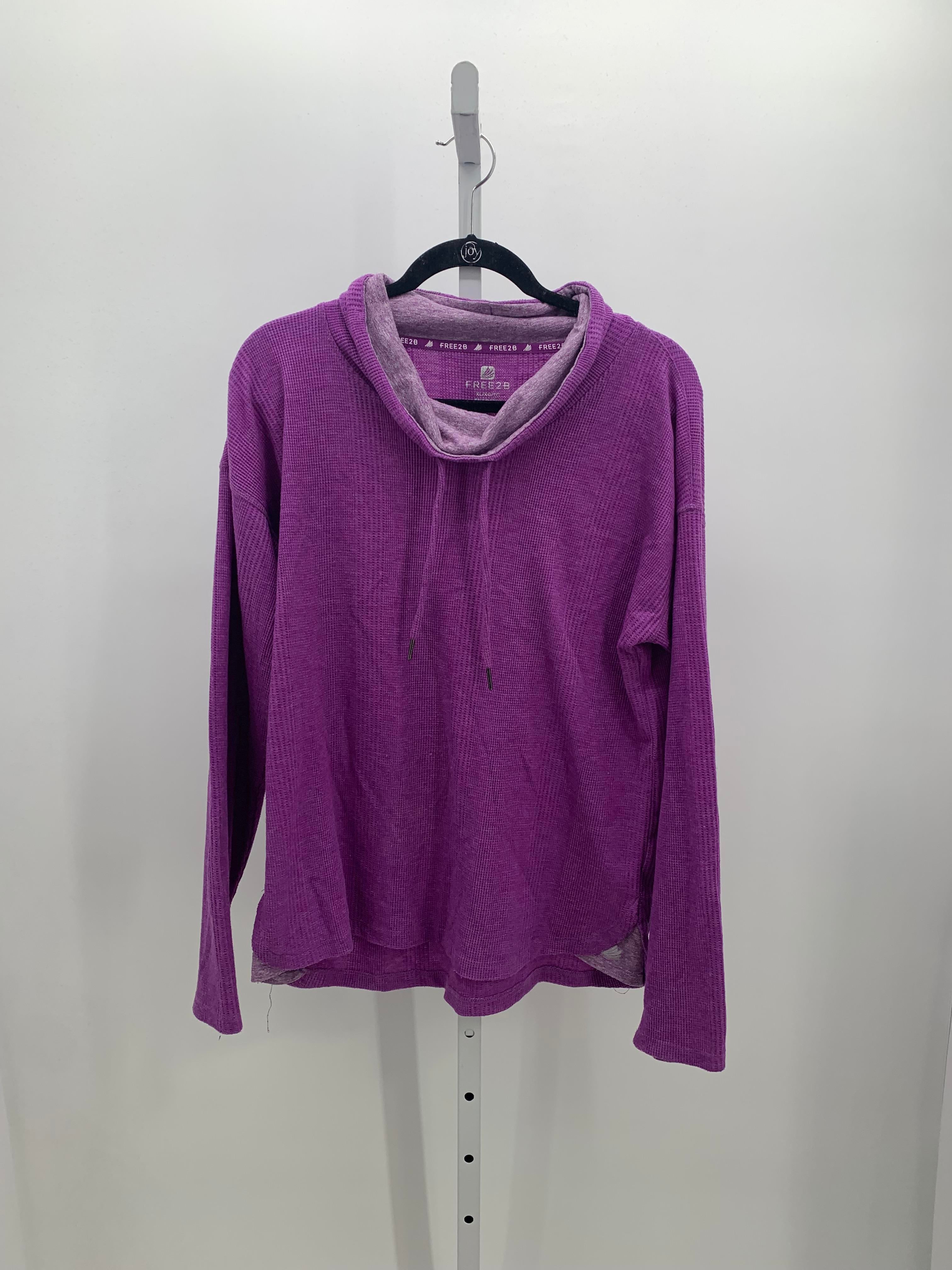 Free 2b Free Size Extra Large Misses Long Sleeve Shirt