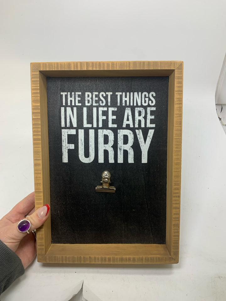 NEW THE BEST THINGS IN LIFE PHOTO CLIP HOLDER.