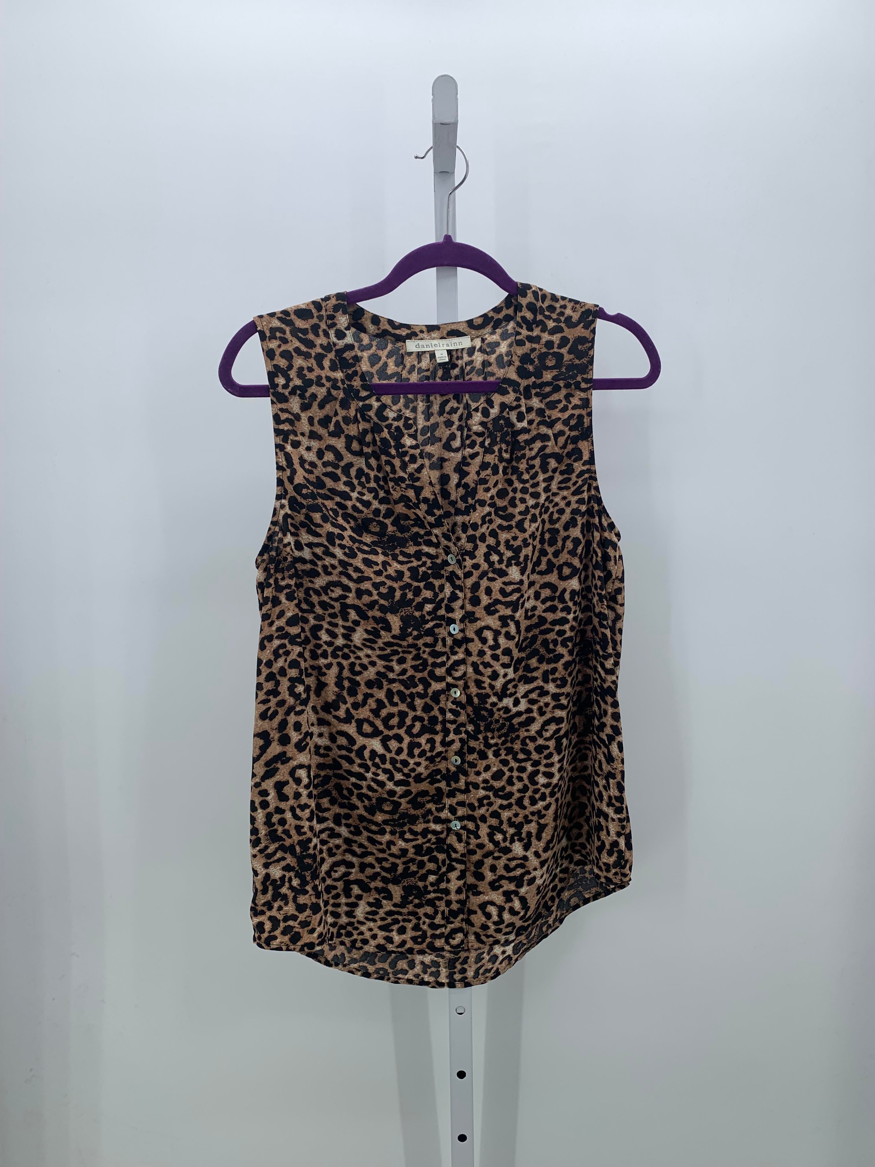 Daniel Rain Size Medium Misses Sleeveless Shirt