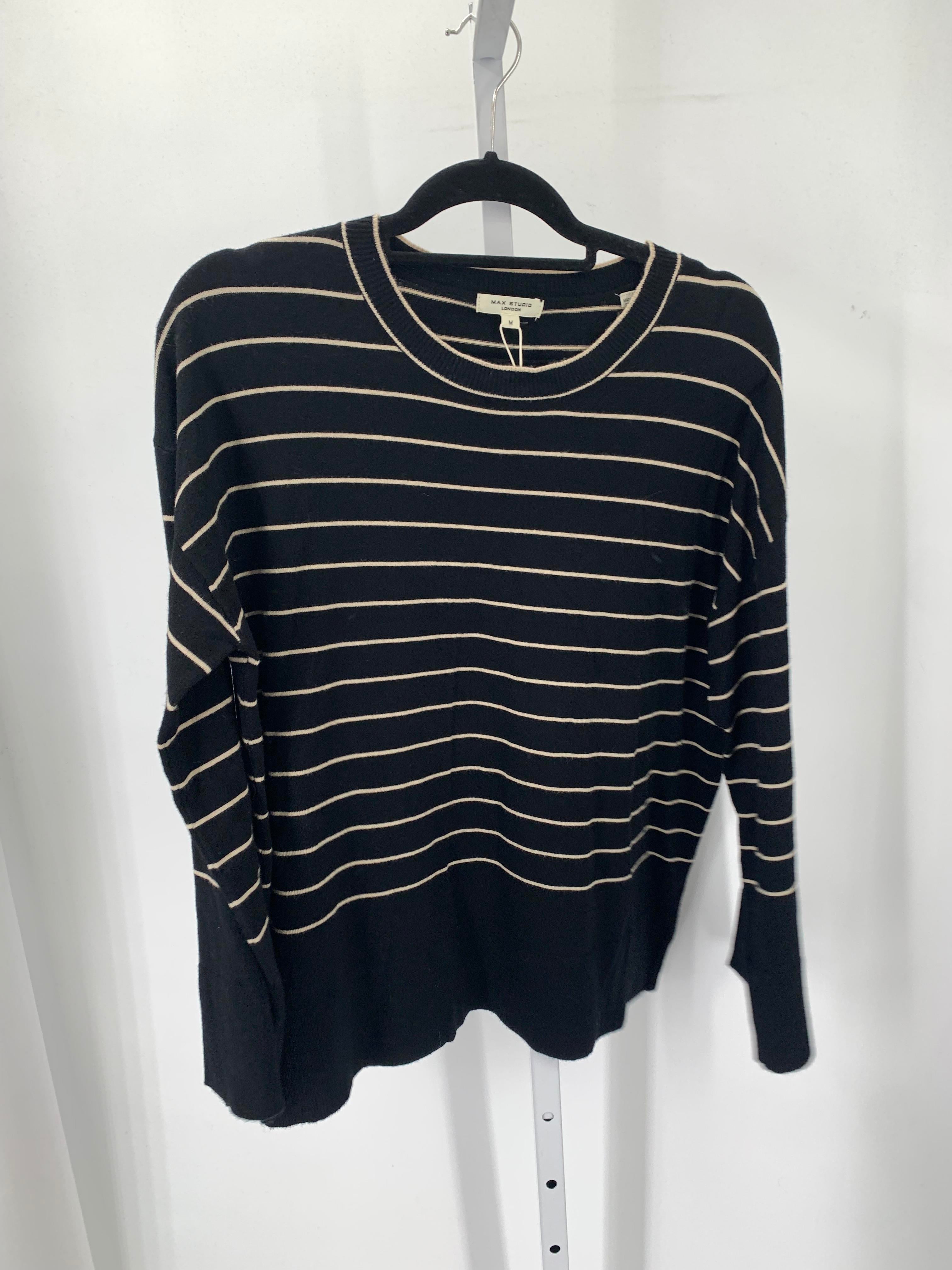Max Studio Size Medium Misses Long Slv Sweater