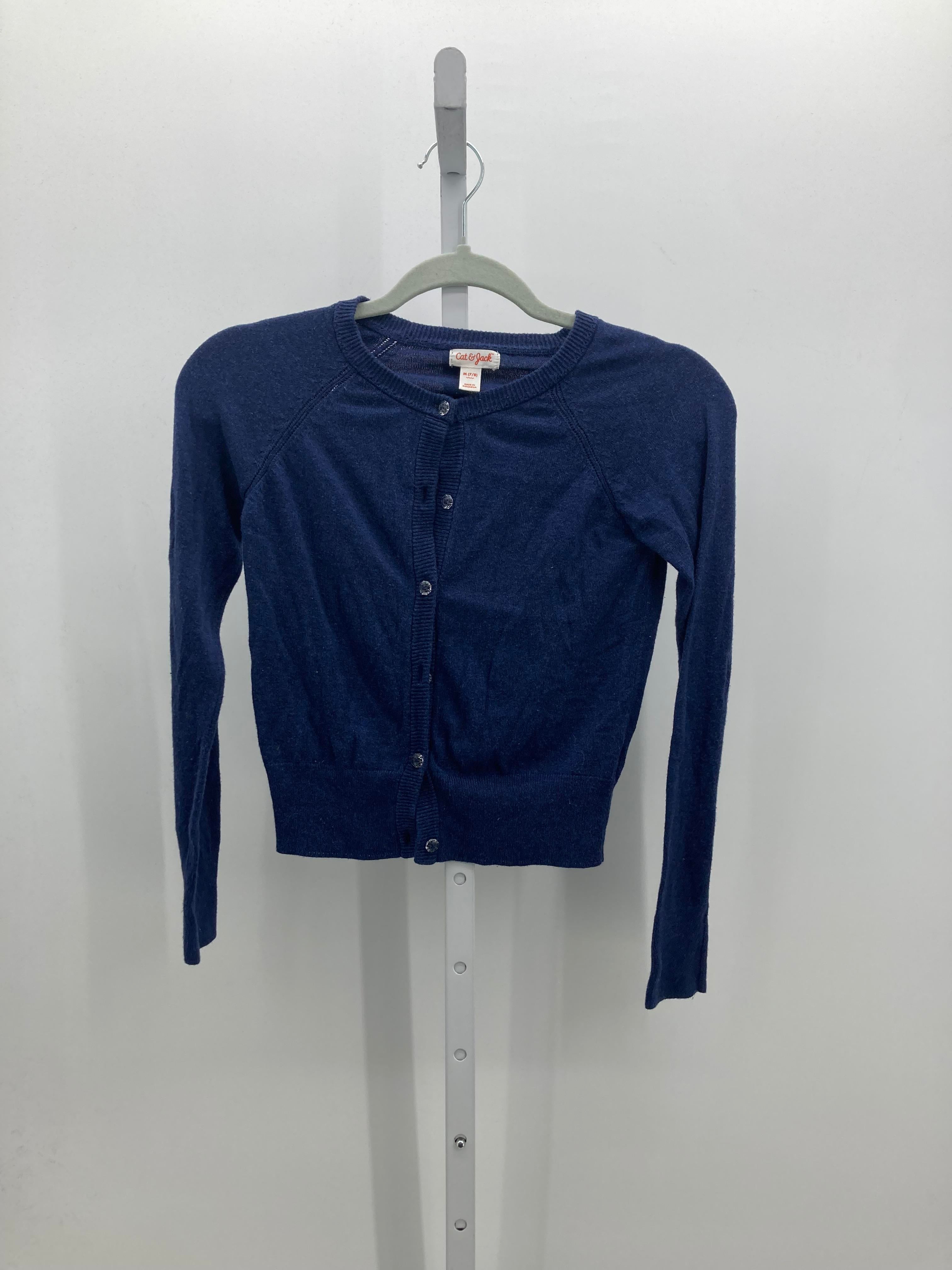 Cat & Jack Size 7-8 Girls Long Sleeve Sweater