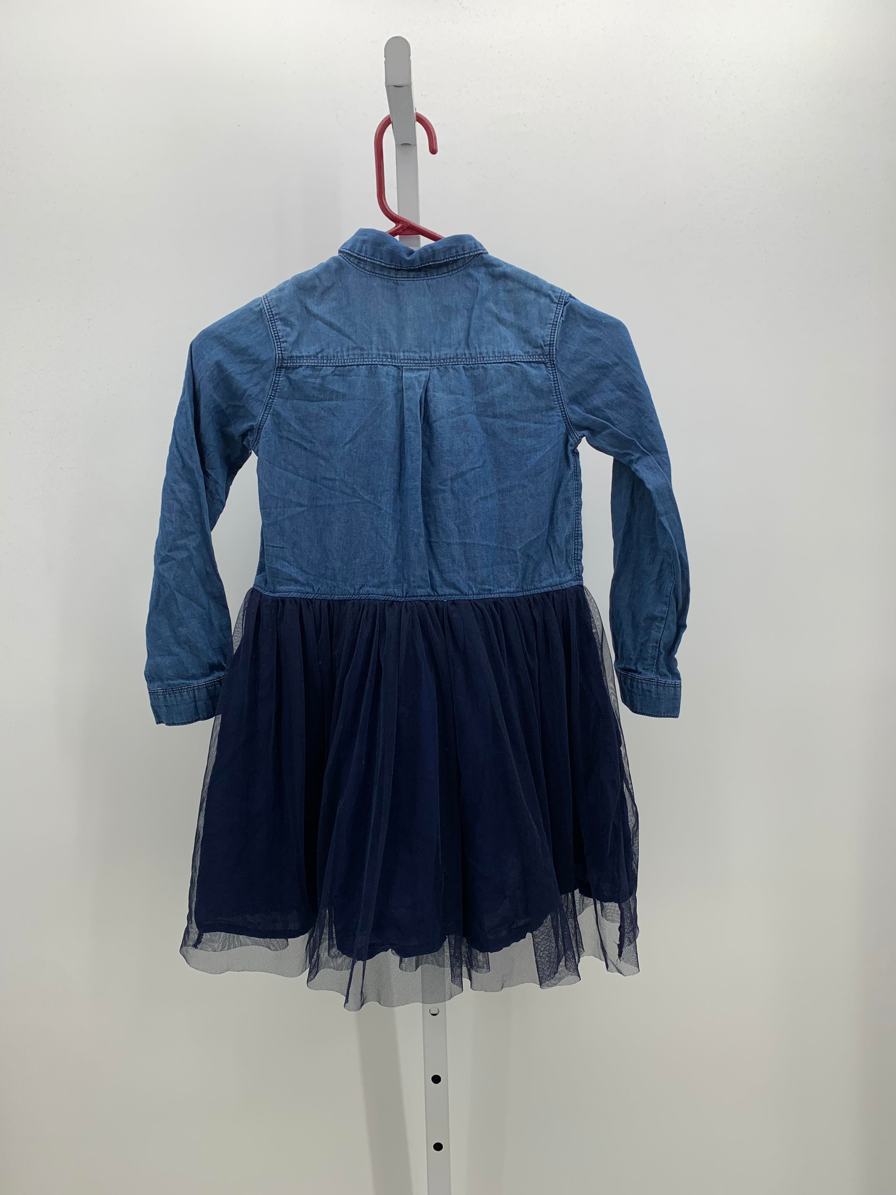 Osh Kosh Size 7 Girls Long Sleeve Dress