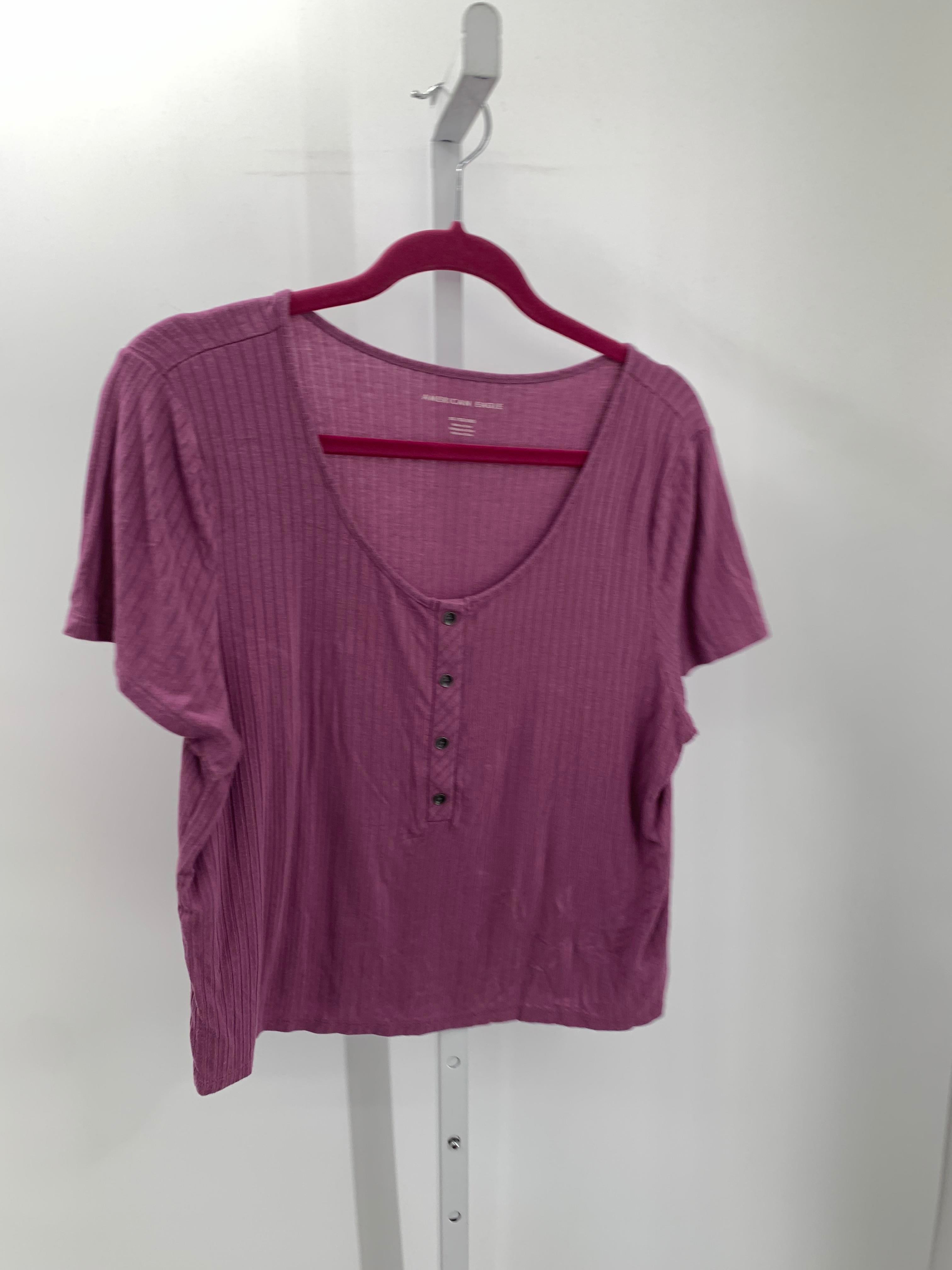 American Eagle Size Extra Large Juniors Short Sleeve Shirt