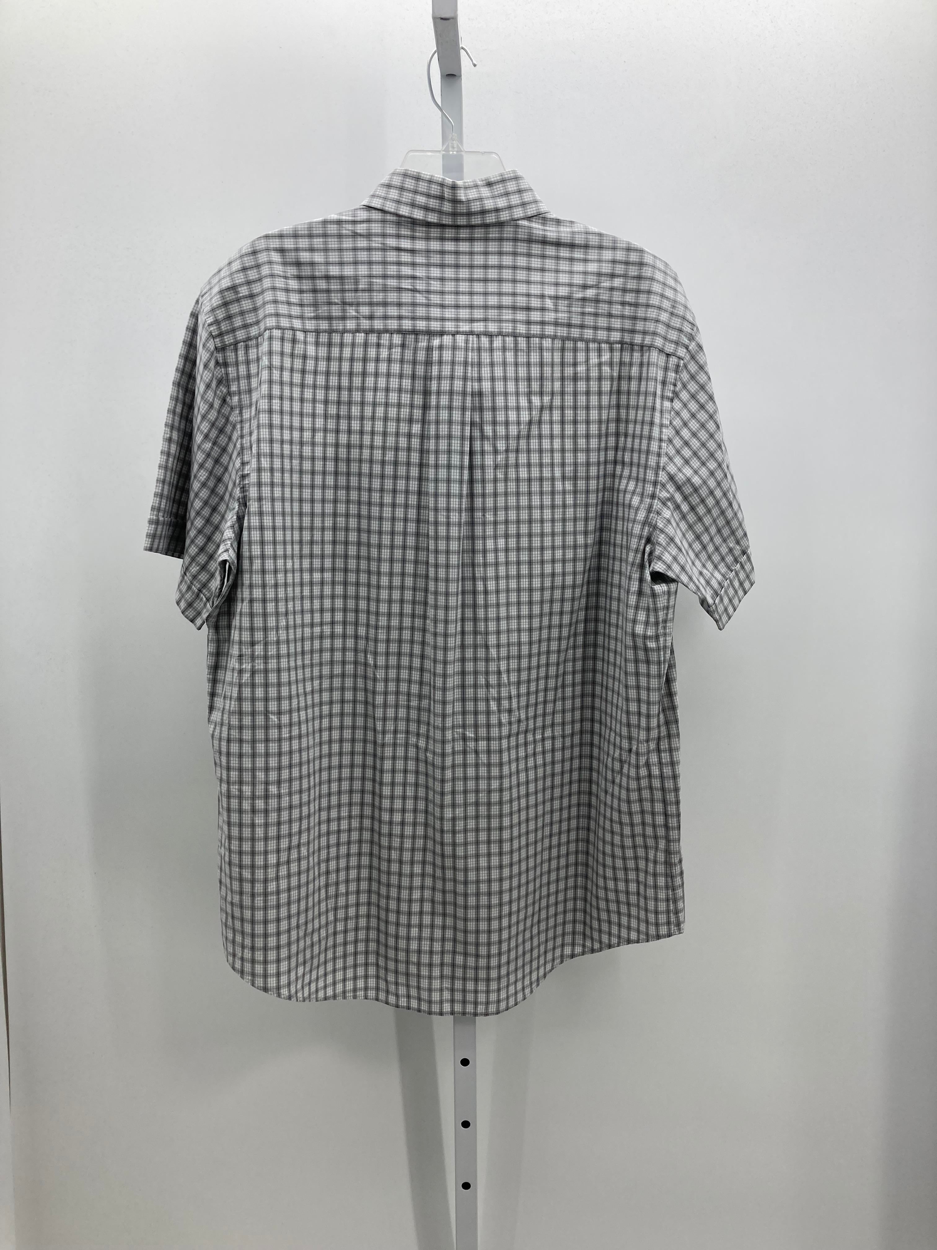 PLAID BTN DOWN