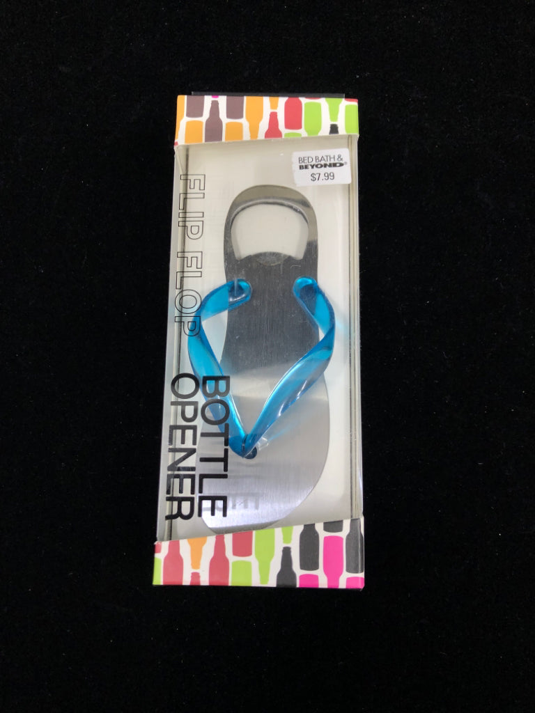NIB FLIP FLOP BOTTLE OPENER.