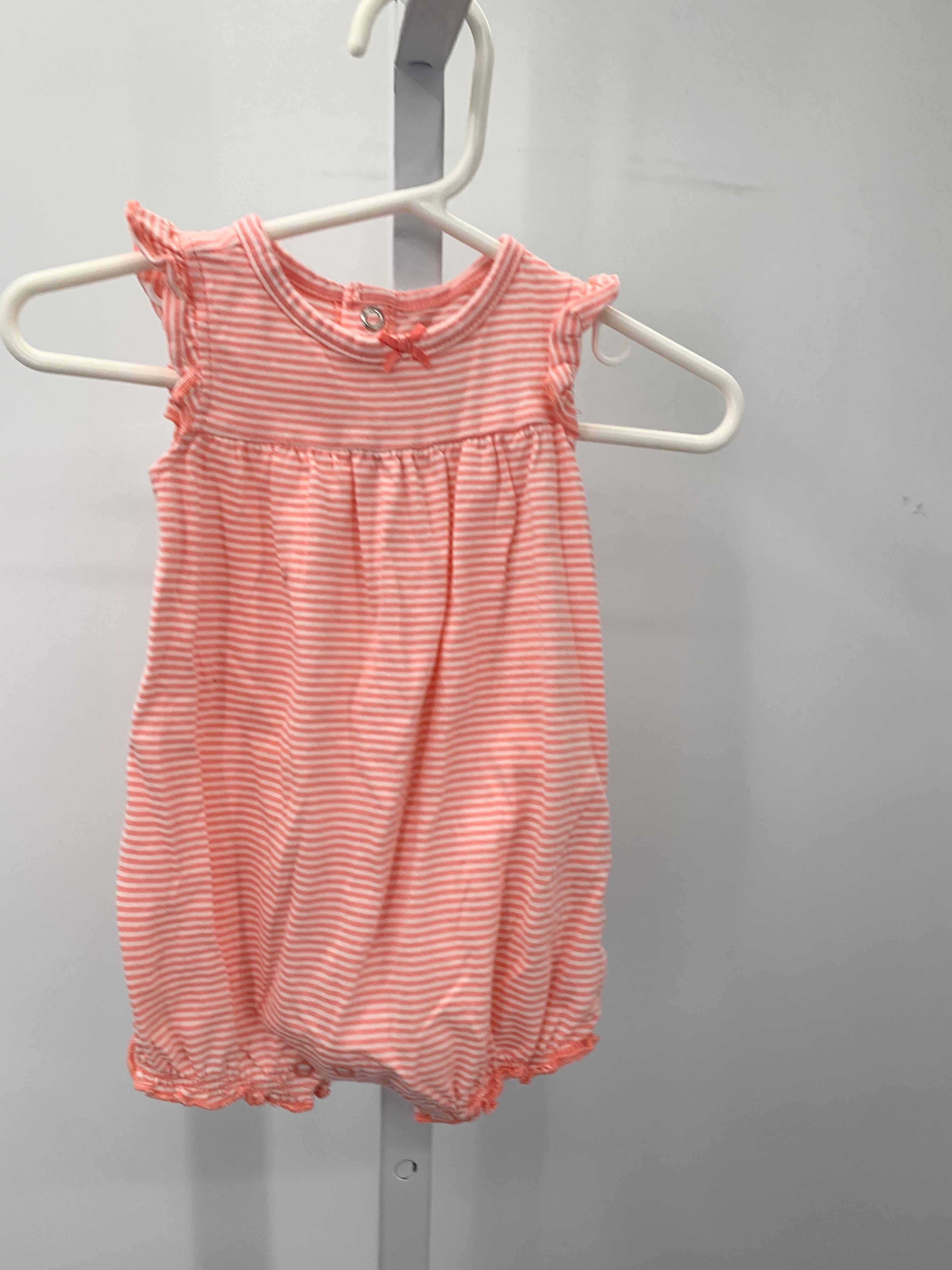 Carters Size 0-3 months Girls Short Slv. Romper