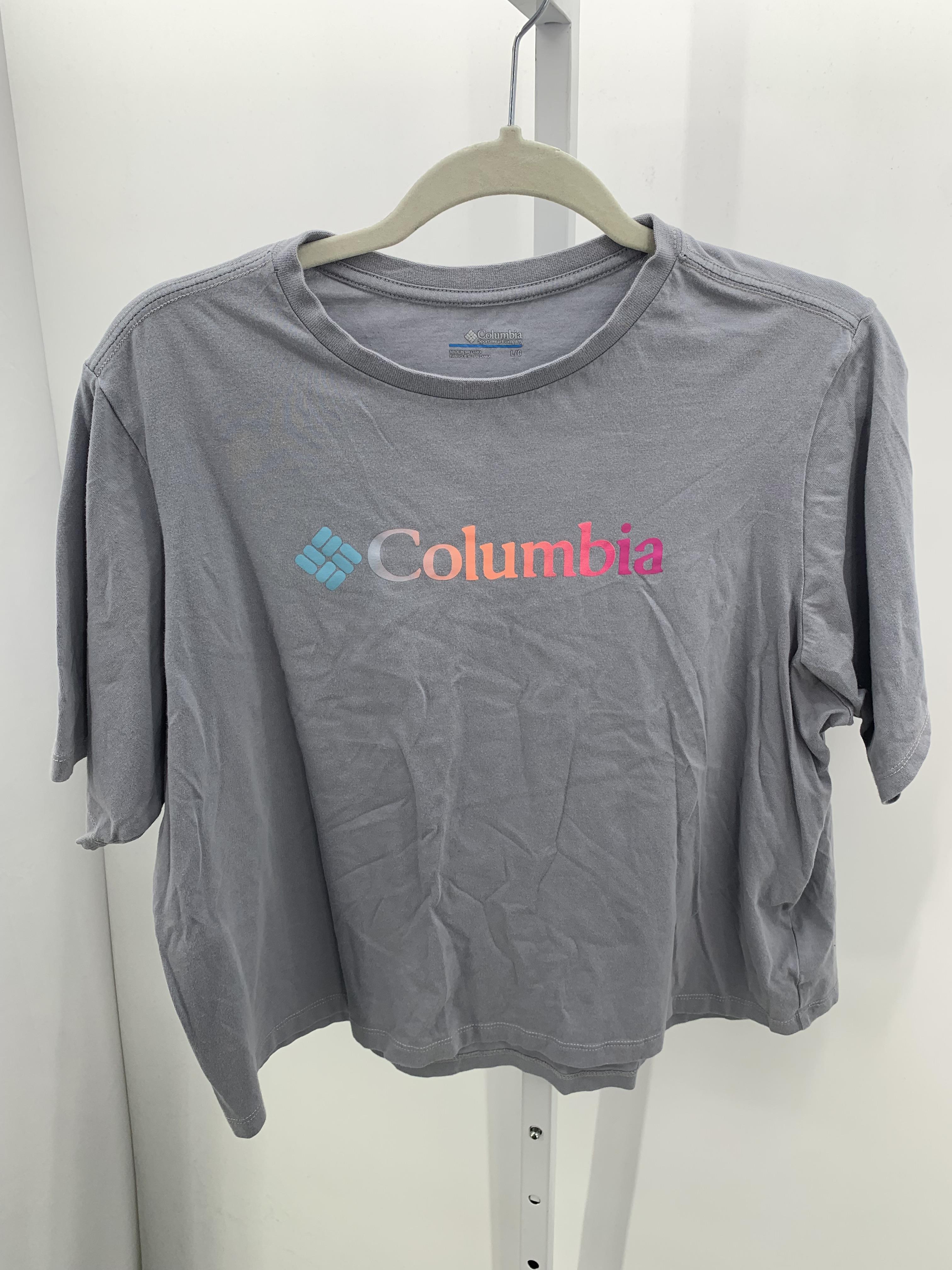 Columbia Size Large Misses Short Sleeve Shirt