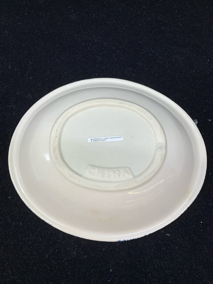 2PC APPLE PATTERN WASH BASIN.