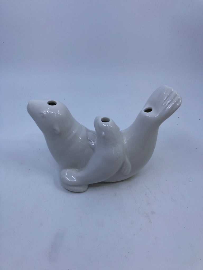 SEAL OIL LAMP.
