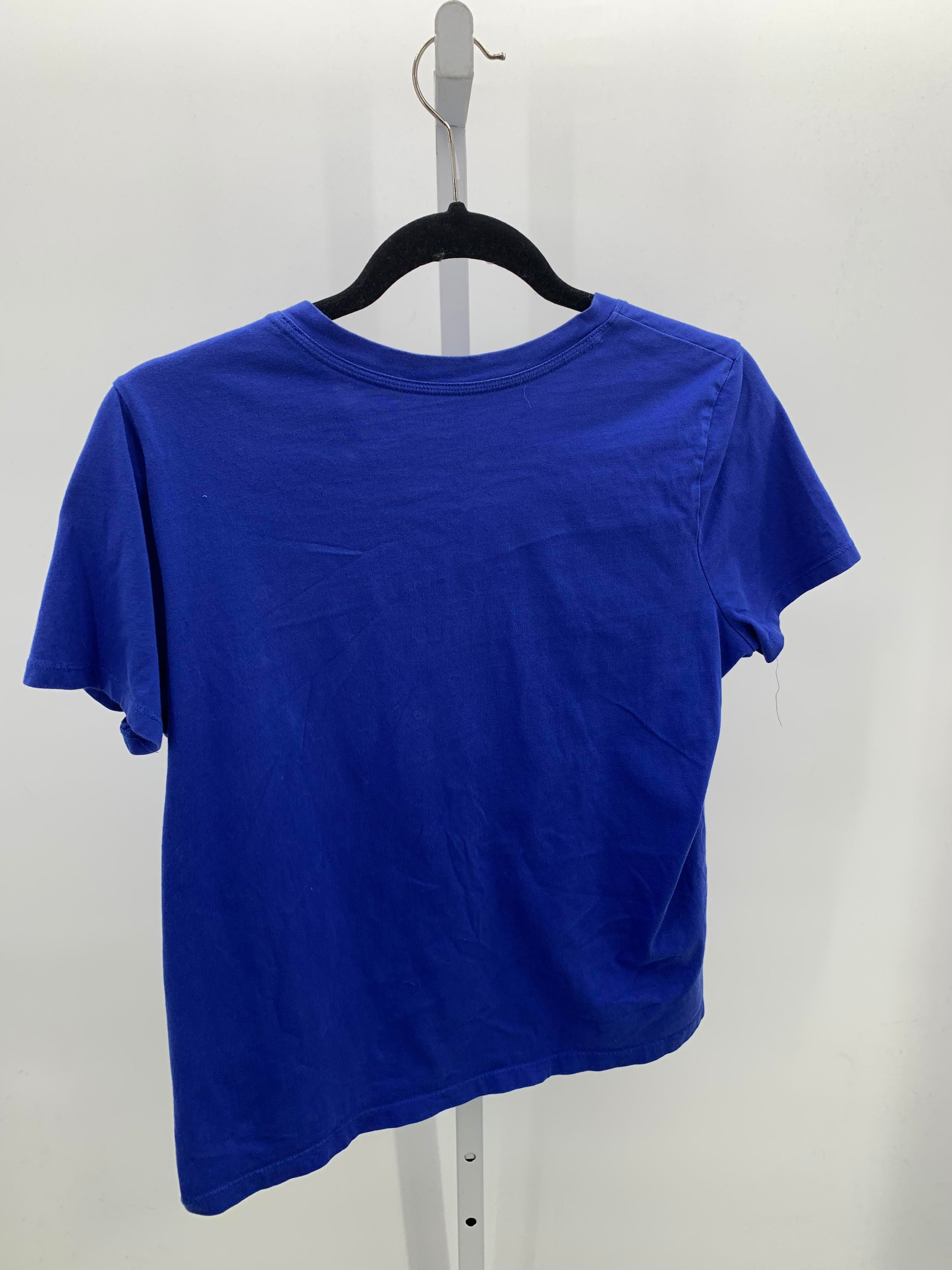 Lands End Size Medium Petite Petite Short Sleeve Shirt