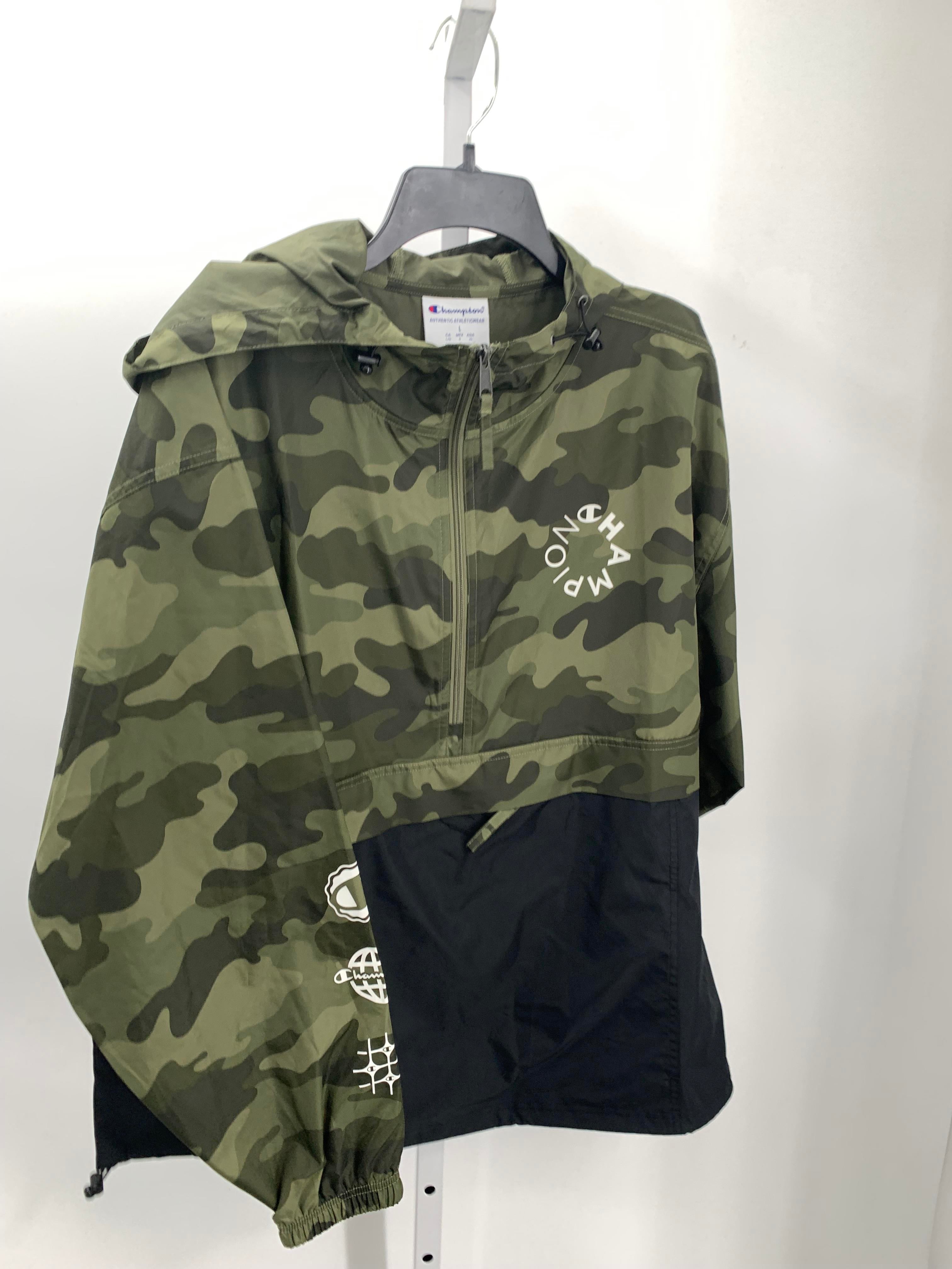CAMO HOODED PULL OVER