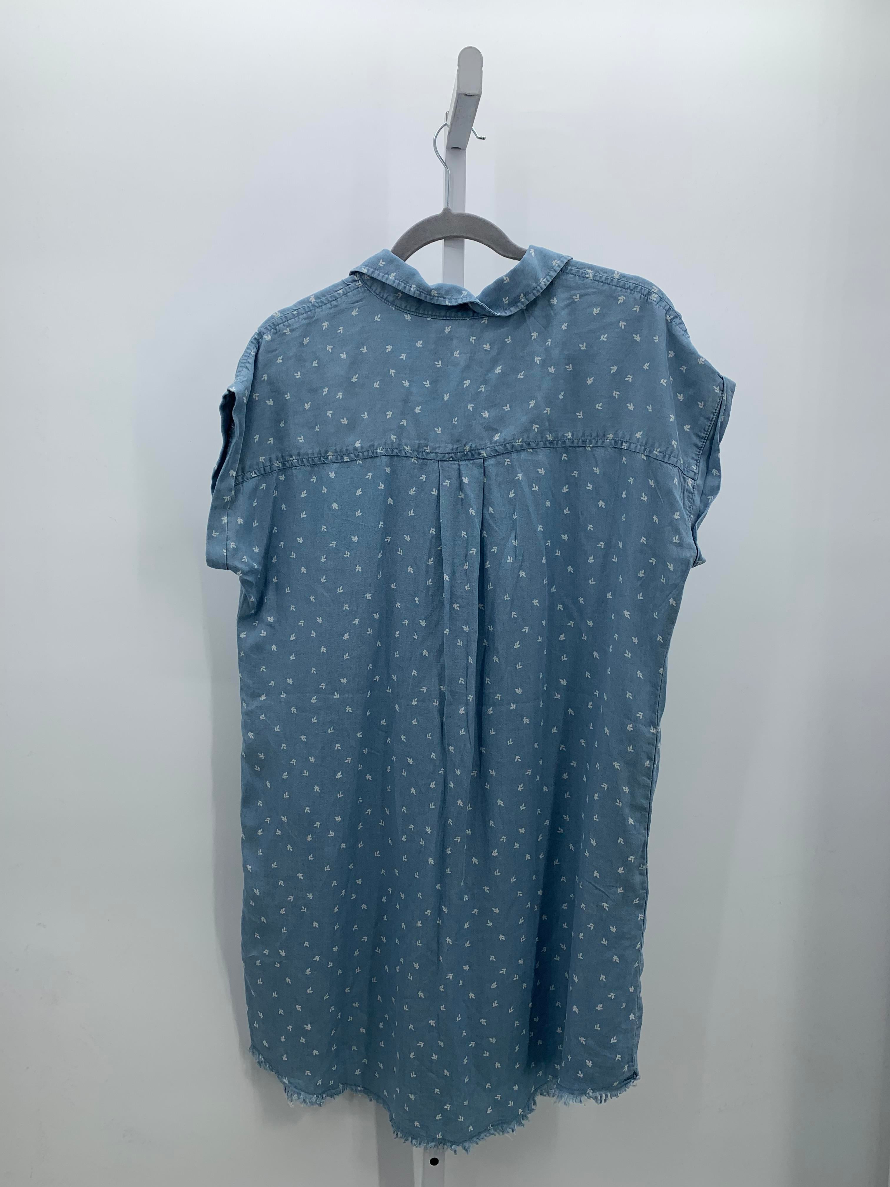 Thread & Supply Size Large Misses Short Sleeve Dress