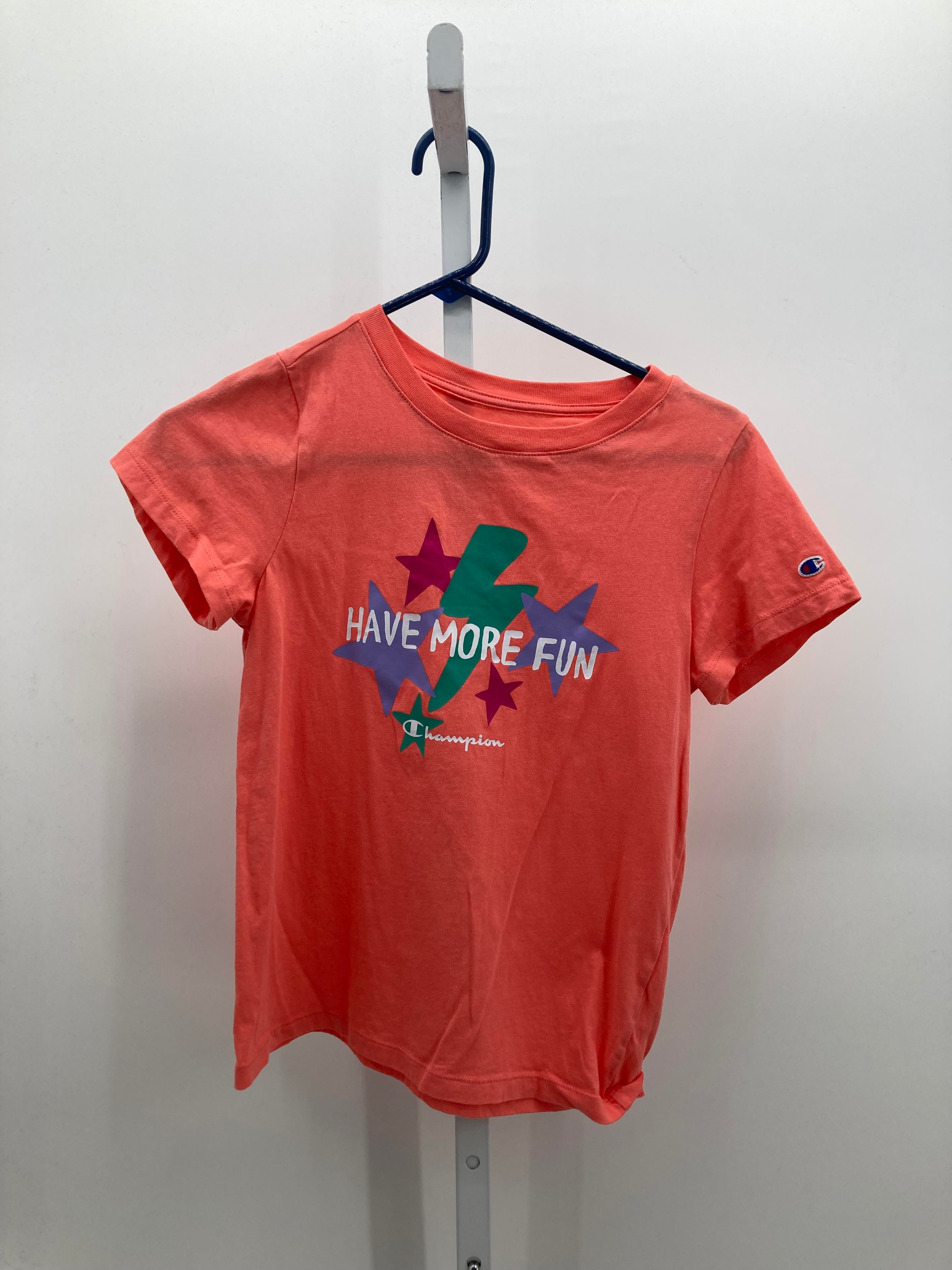 Champion Size 16 Girls Short Sleeve Shirt