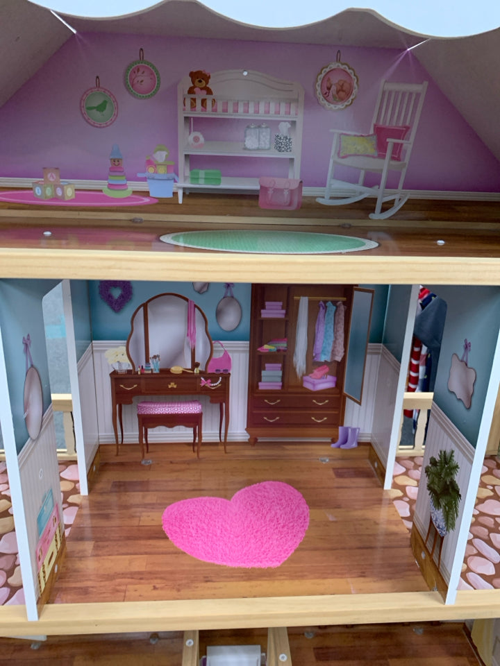 KIDKRAFT SAVANNAH DOLLHOUSE.