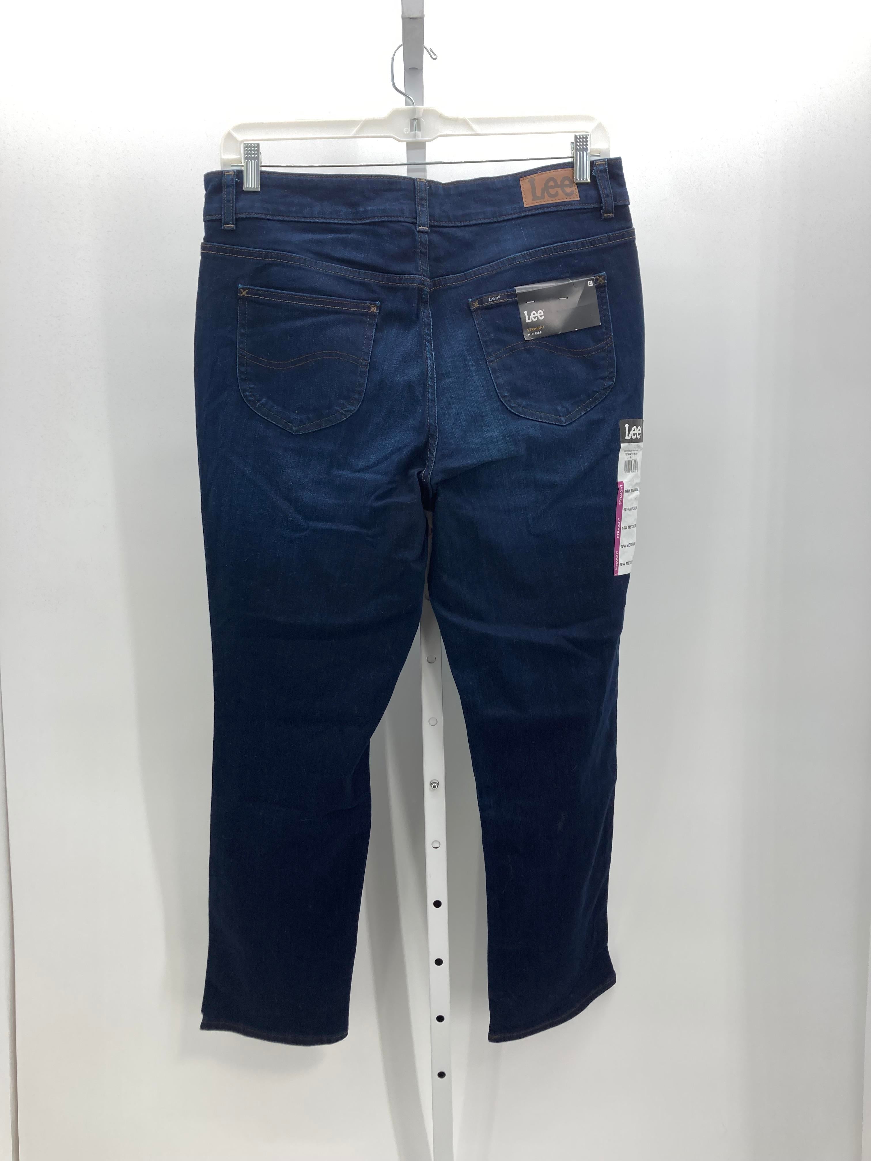 Lee Size 18 W Womens Jeans