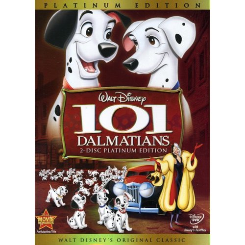 101 Dalmatians Animated Platinum Edition (DVD) -