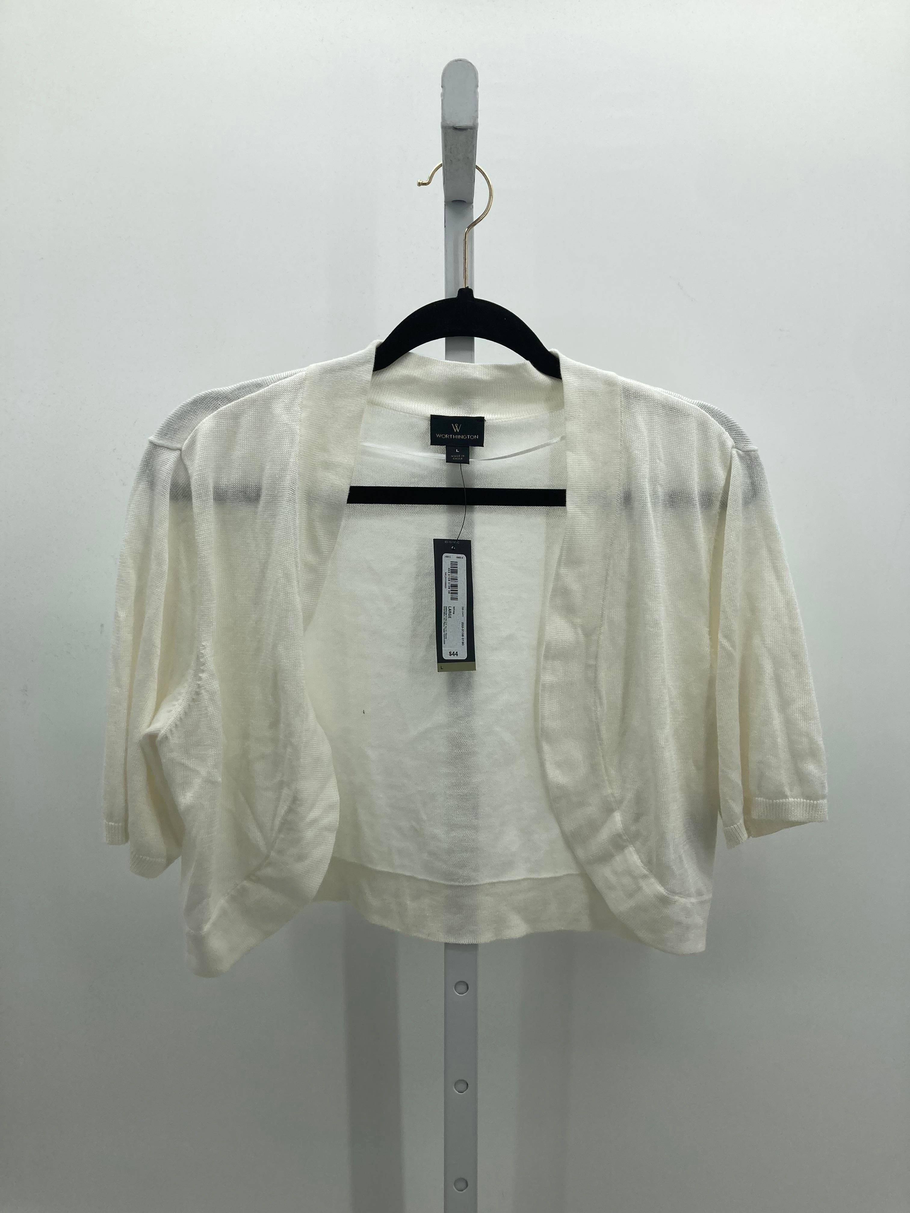 Worthington Size Large Misses Cardigan