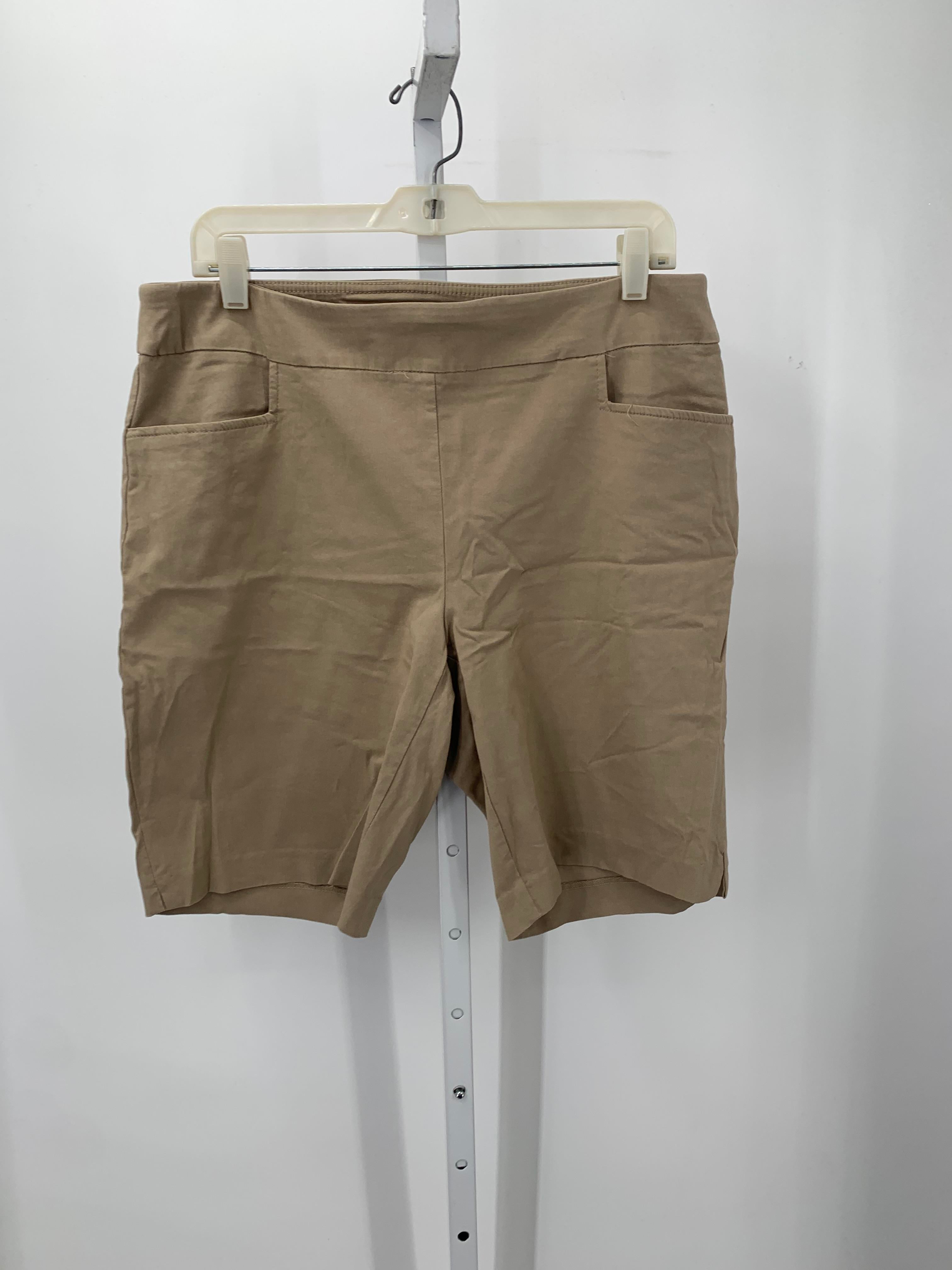 Terra & Sky Size 0X Womens Shorts