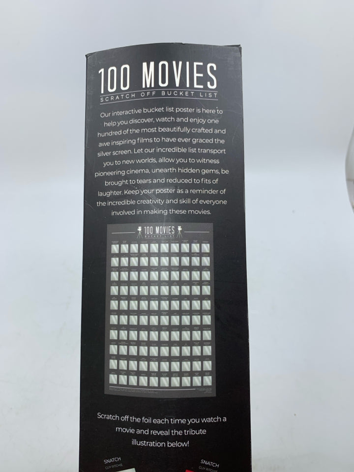NIP 100 MOVIES SCRATCH OFF.