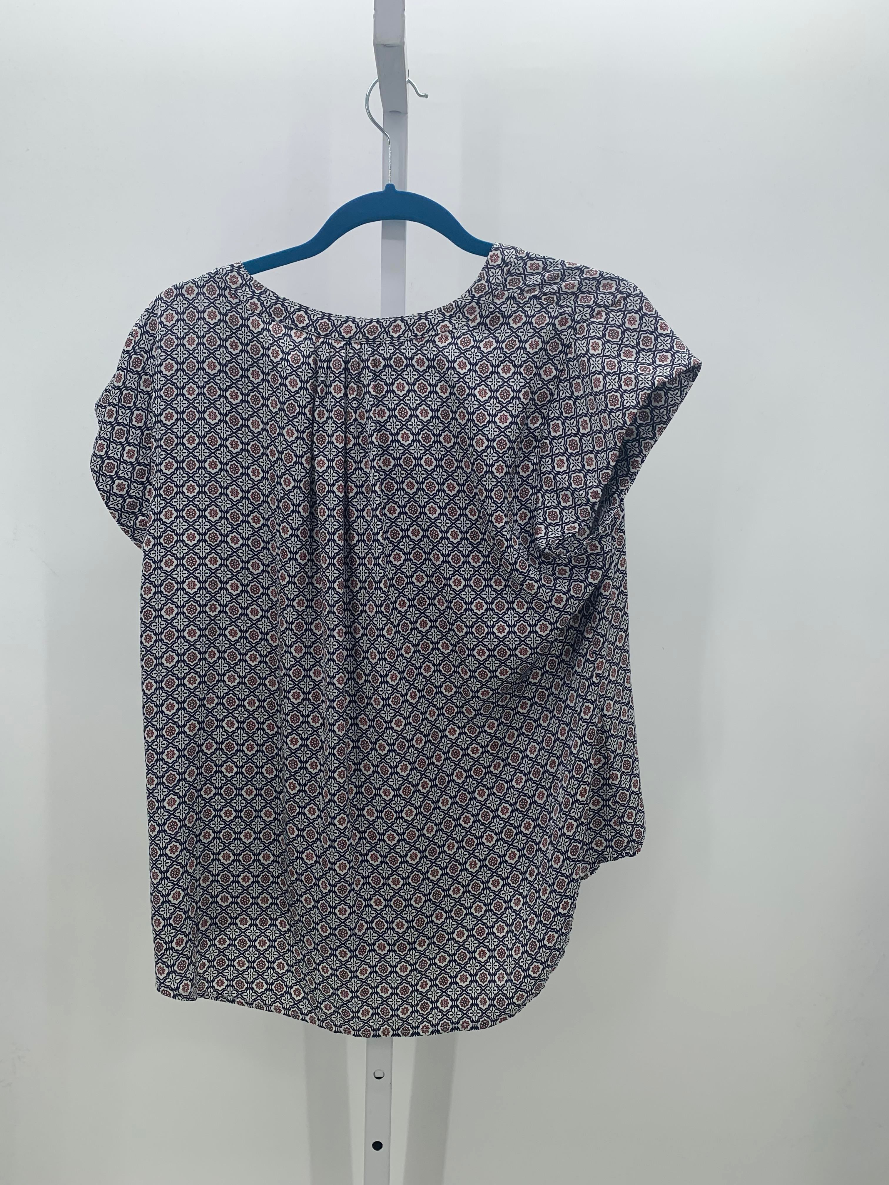 Liz Claiborne Size Large Petite Petite Short Sleeve Shirt