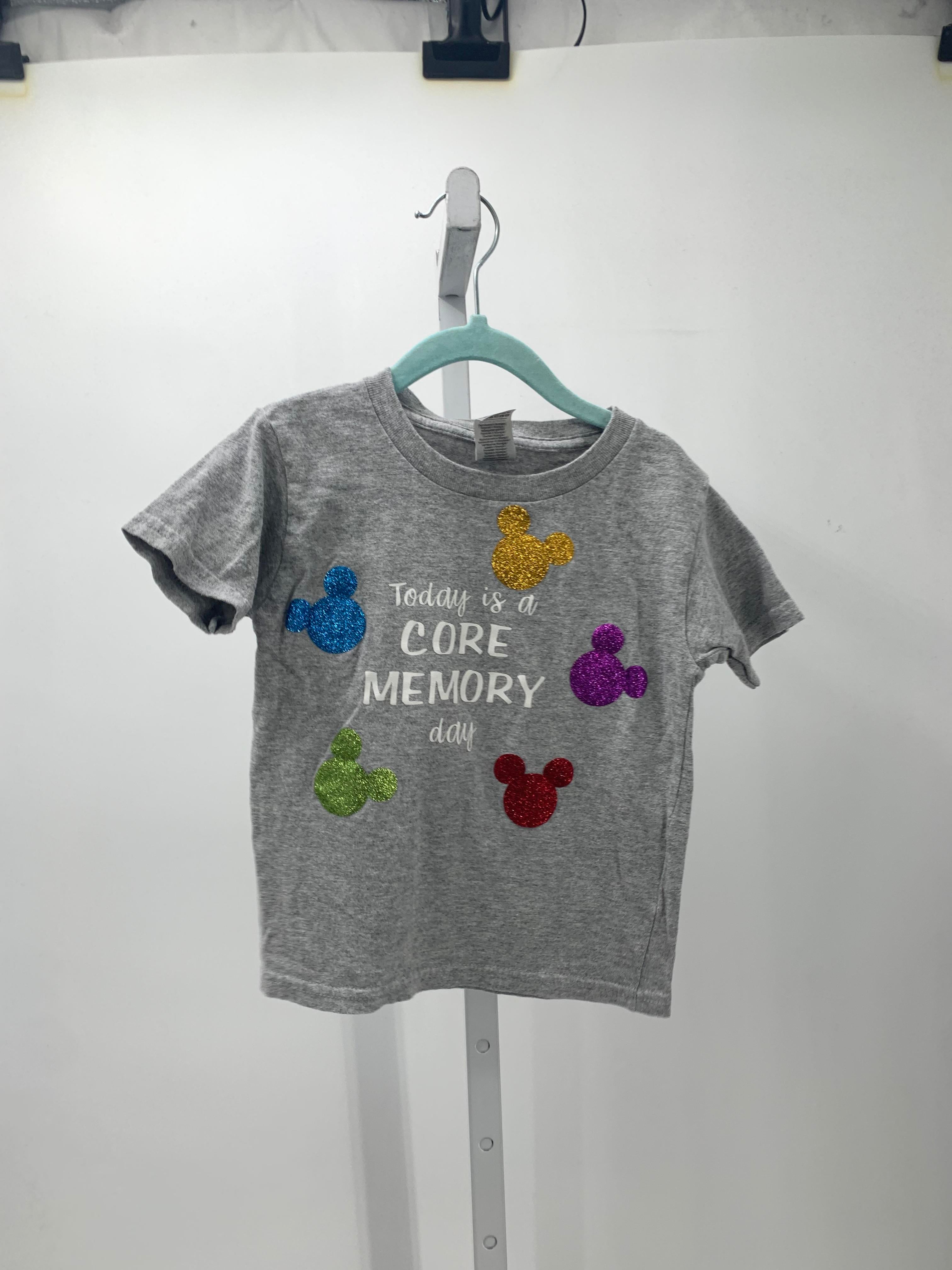 Gildan Size 4T Girls Short Sleeve Shirt