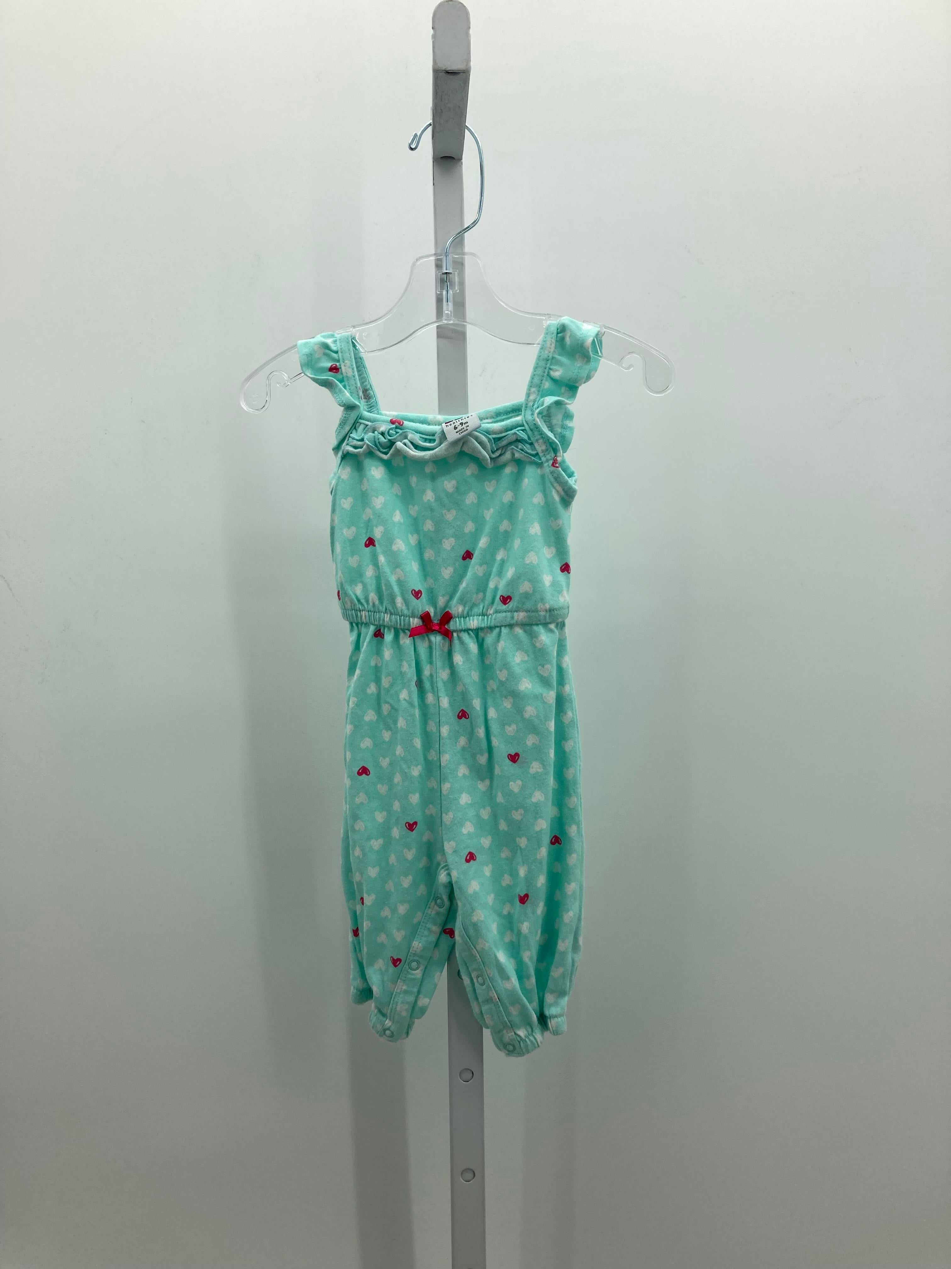 Healthtex Size 6-9 mon Girls Sleeveless Romper