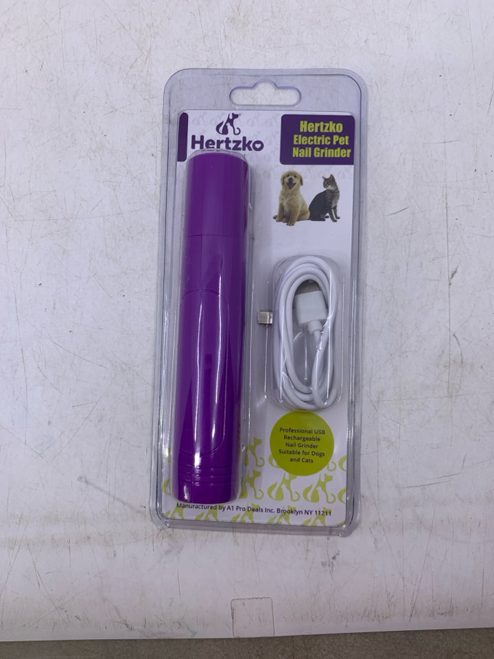 NIP ELECTRIC PET NAIL GRINDER.