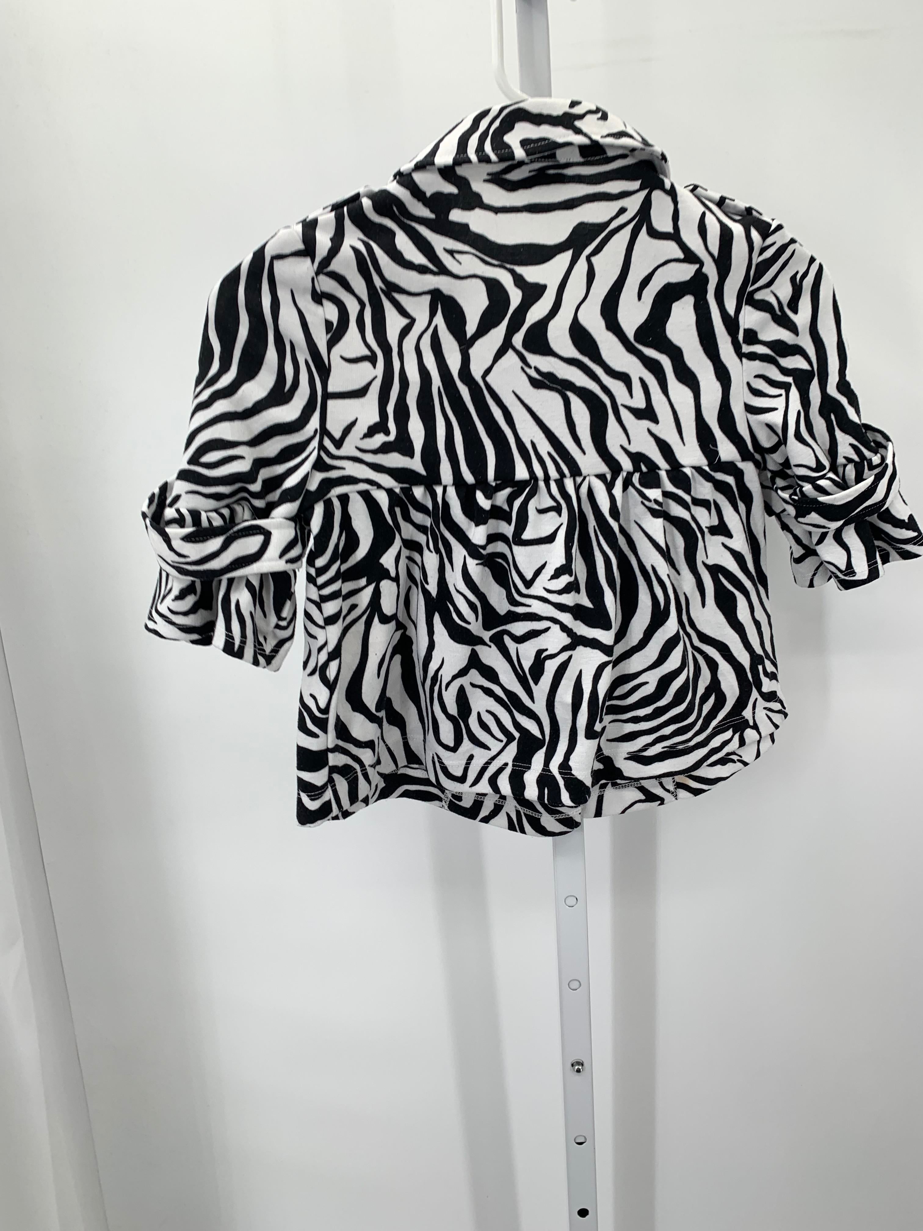 IZ Byer Size 10-12 Girls Sweat Jacket