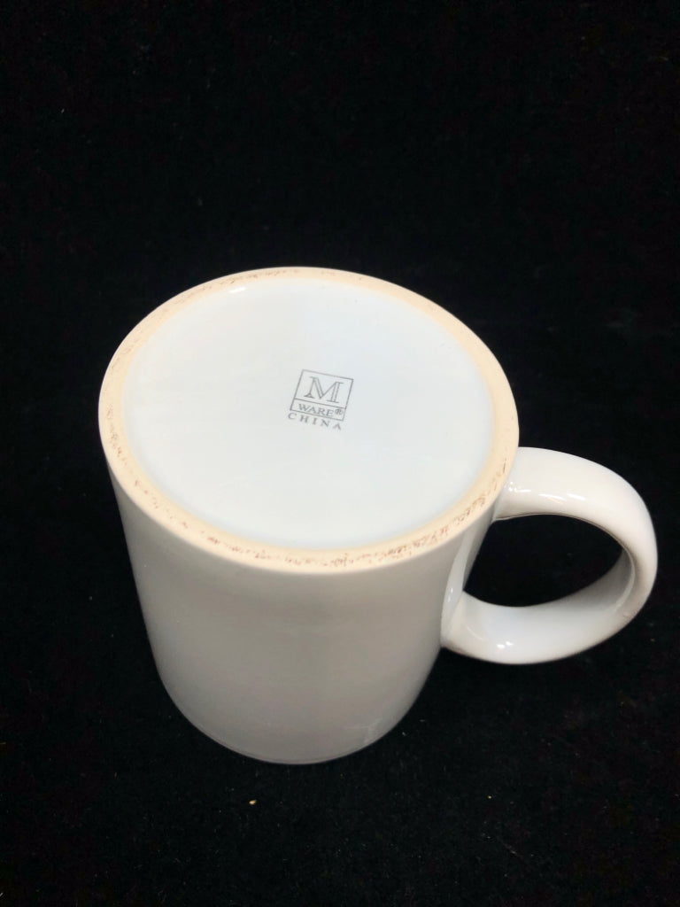 WHITE "I LOVE DAD" MUG.