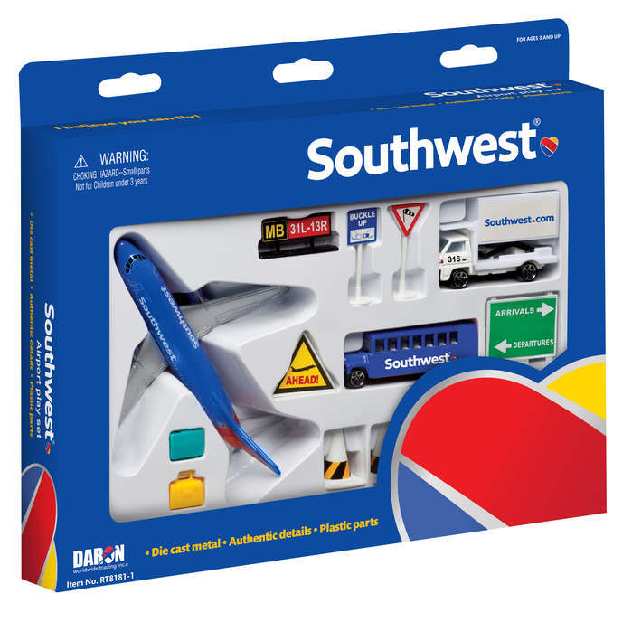 New - Southwest Airlines Playset New Livery RT8181-1