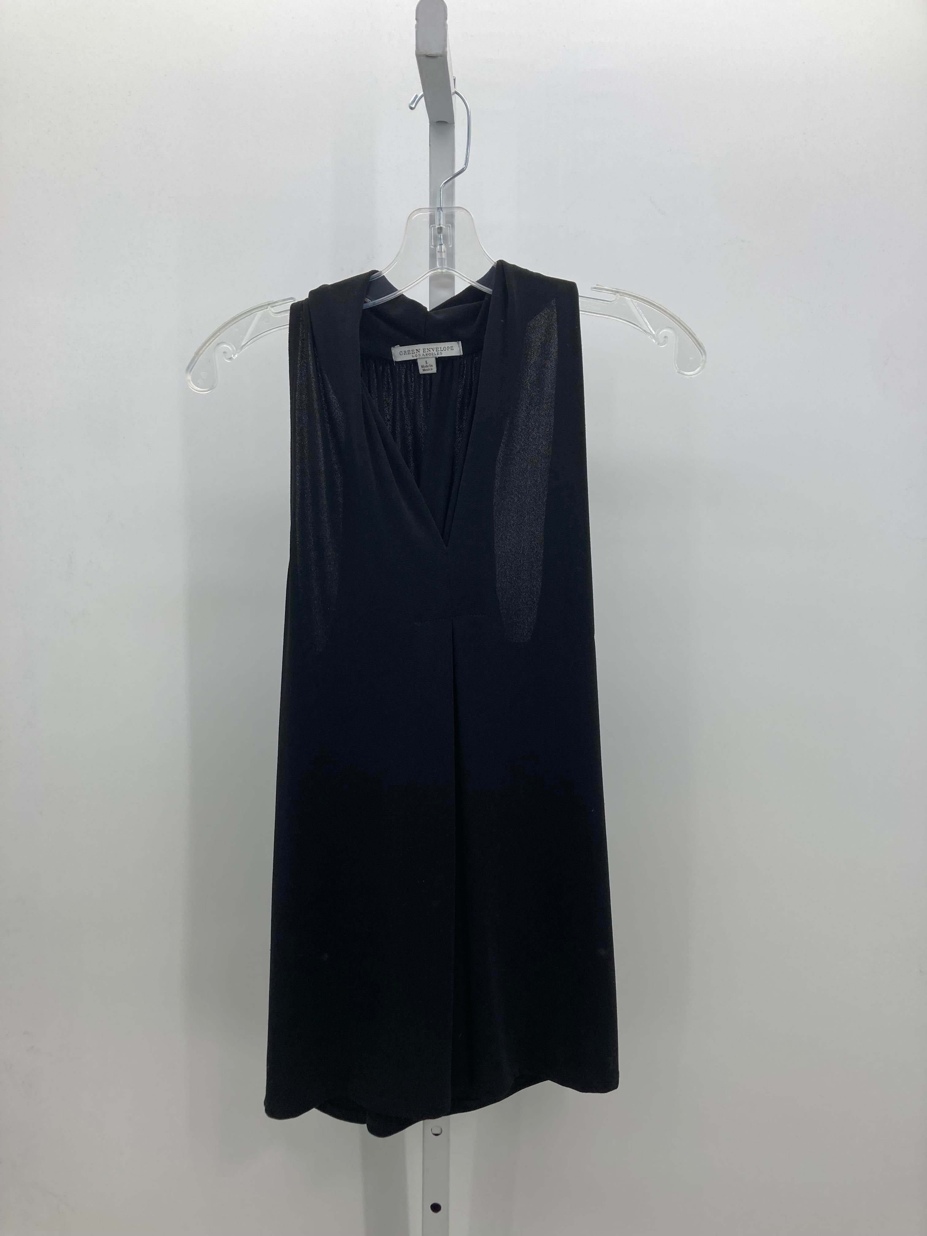 Green Envelope Size Large Misses Sleeveless Shirt