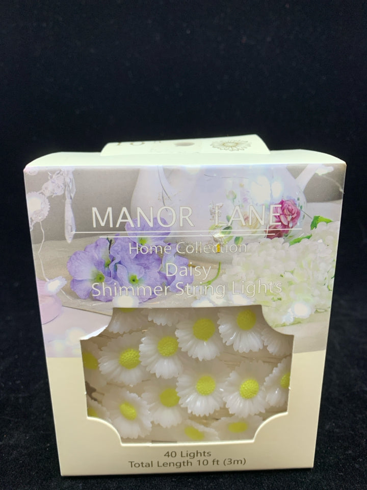 NIP DAISY SHIMMER STRING LIGHTS.