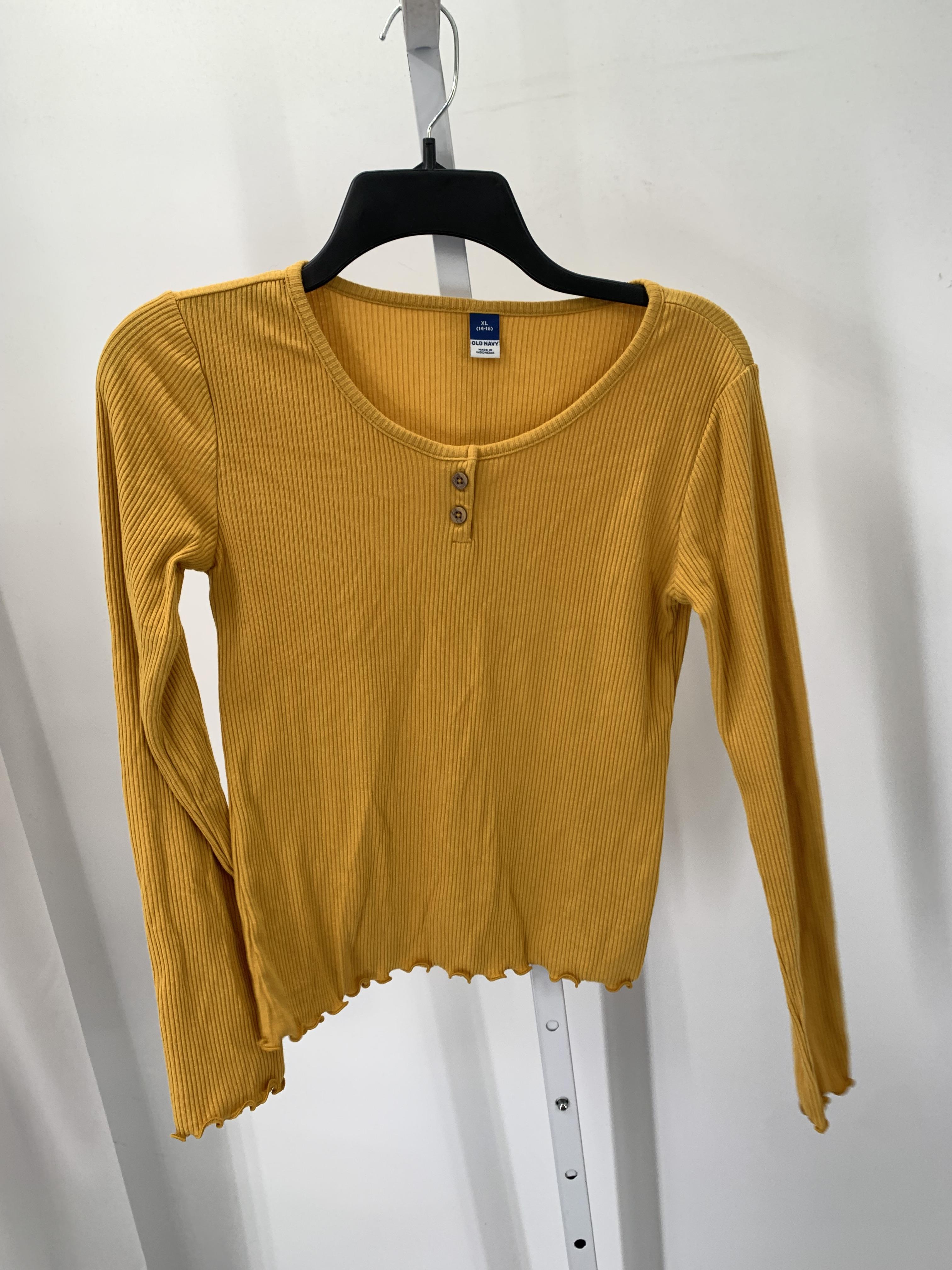 Old Navy Size 14-16 Girls Long Sleeve Shirt