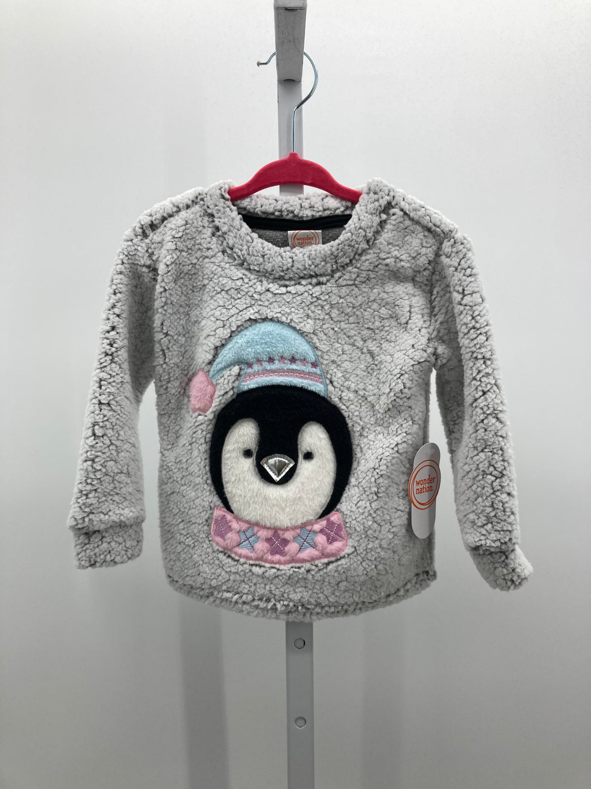 Wonder Nation Size 2T Girls Long Sleeve Shirt