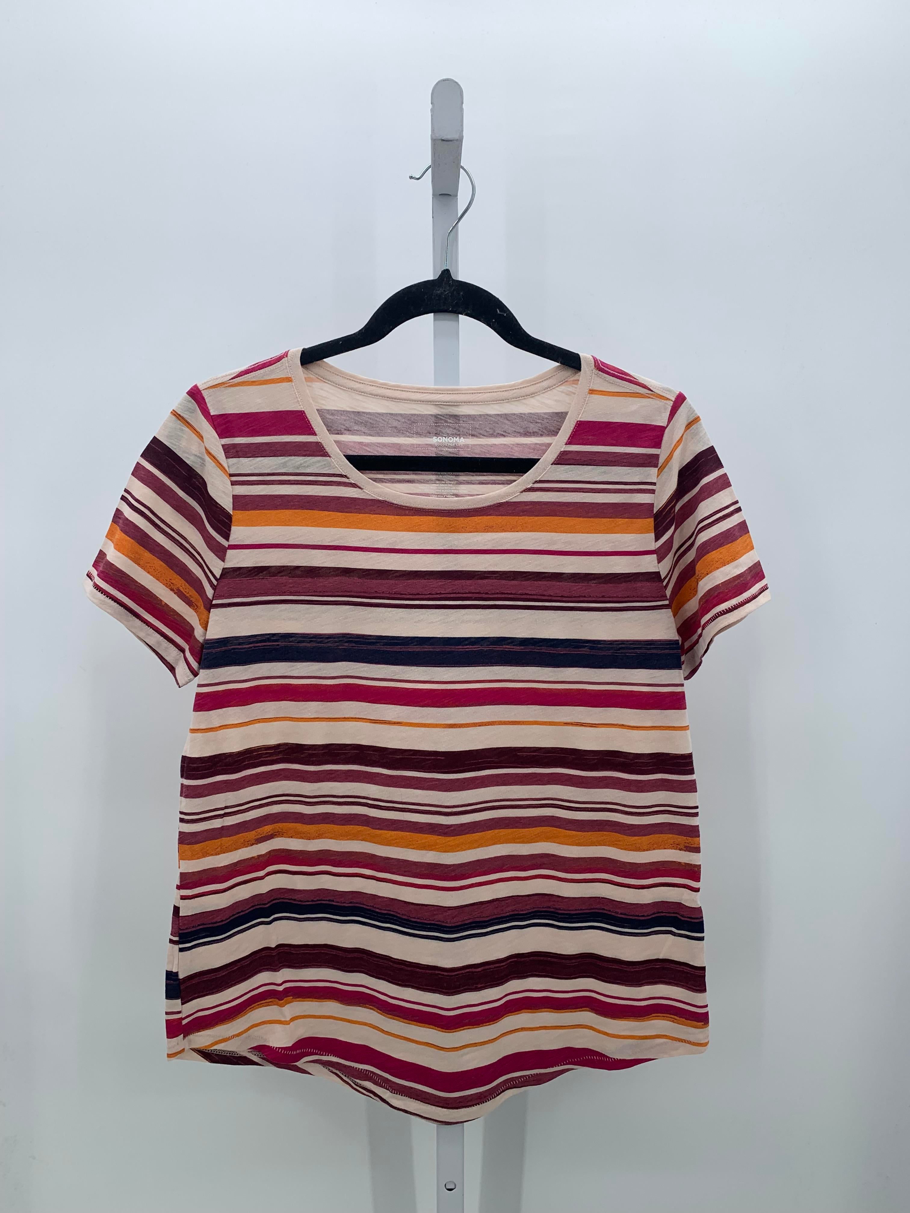 Sonoma Size Medium Misses Short Sleeve Shirt