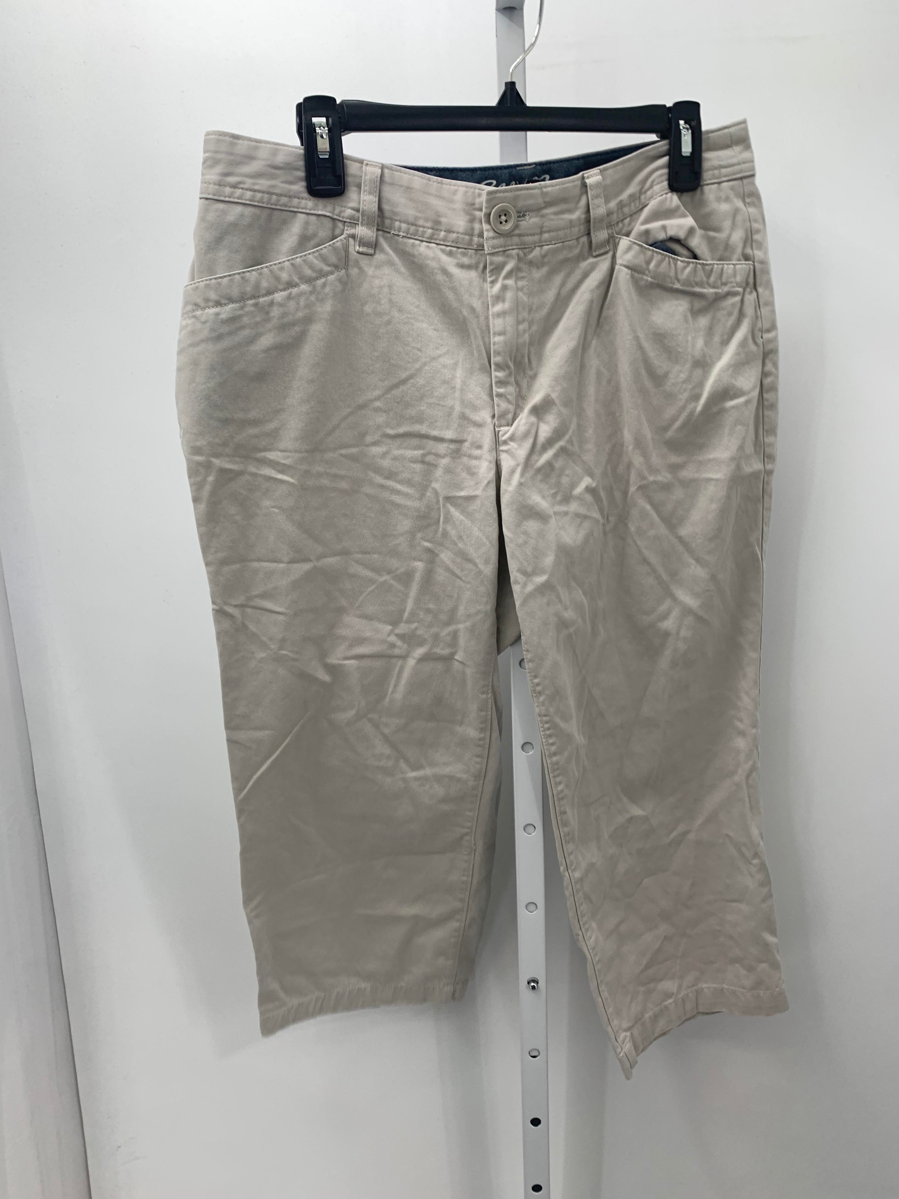 Eddie Bauer Size 12 Misses Capri Pants